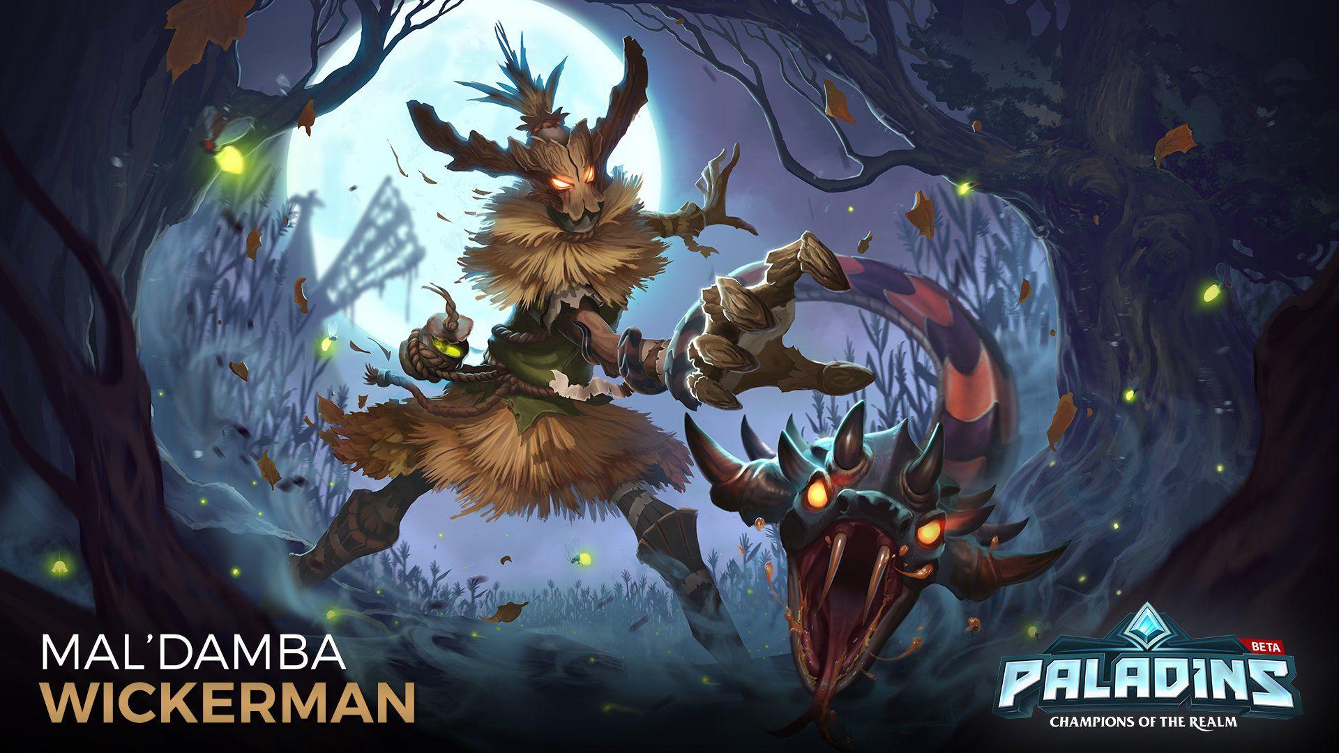 1920x1080 Mal'Damba (Paladins) HD Wallpaper