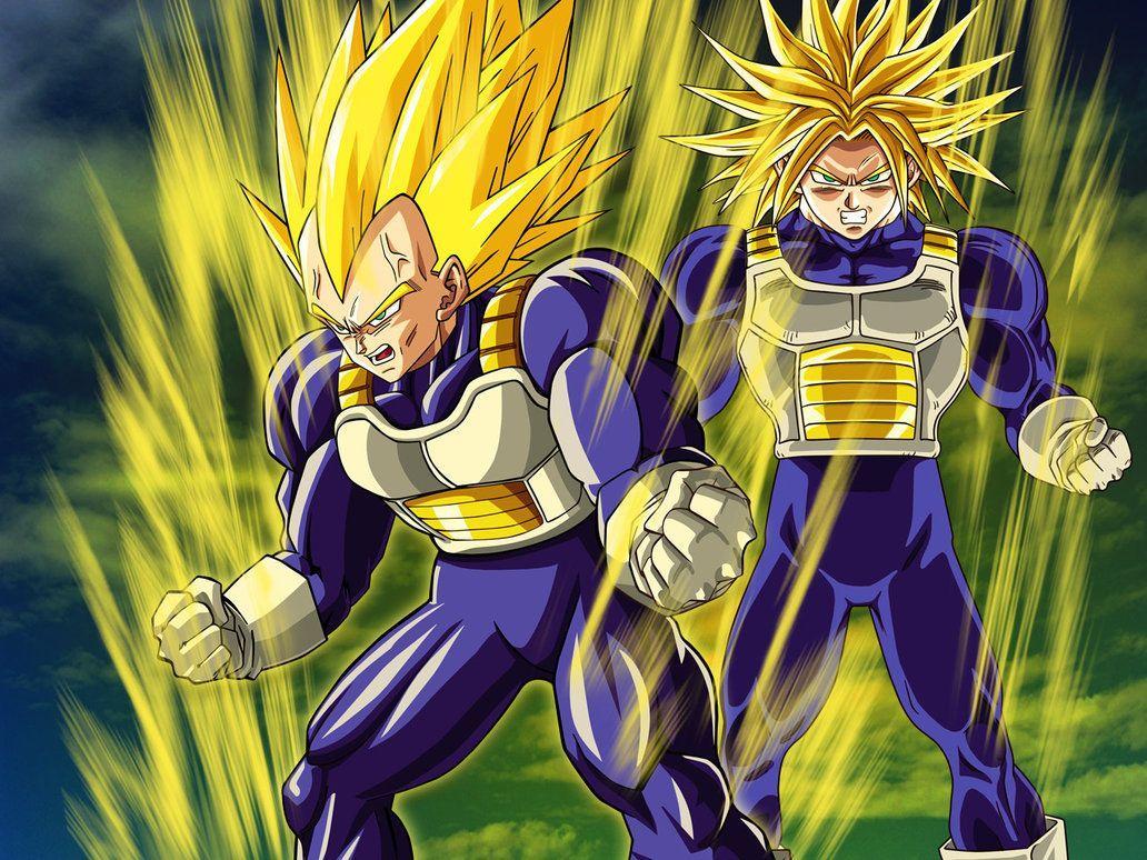 1032x774 Vegeta And Trunks Wallpaper