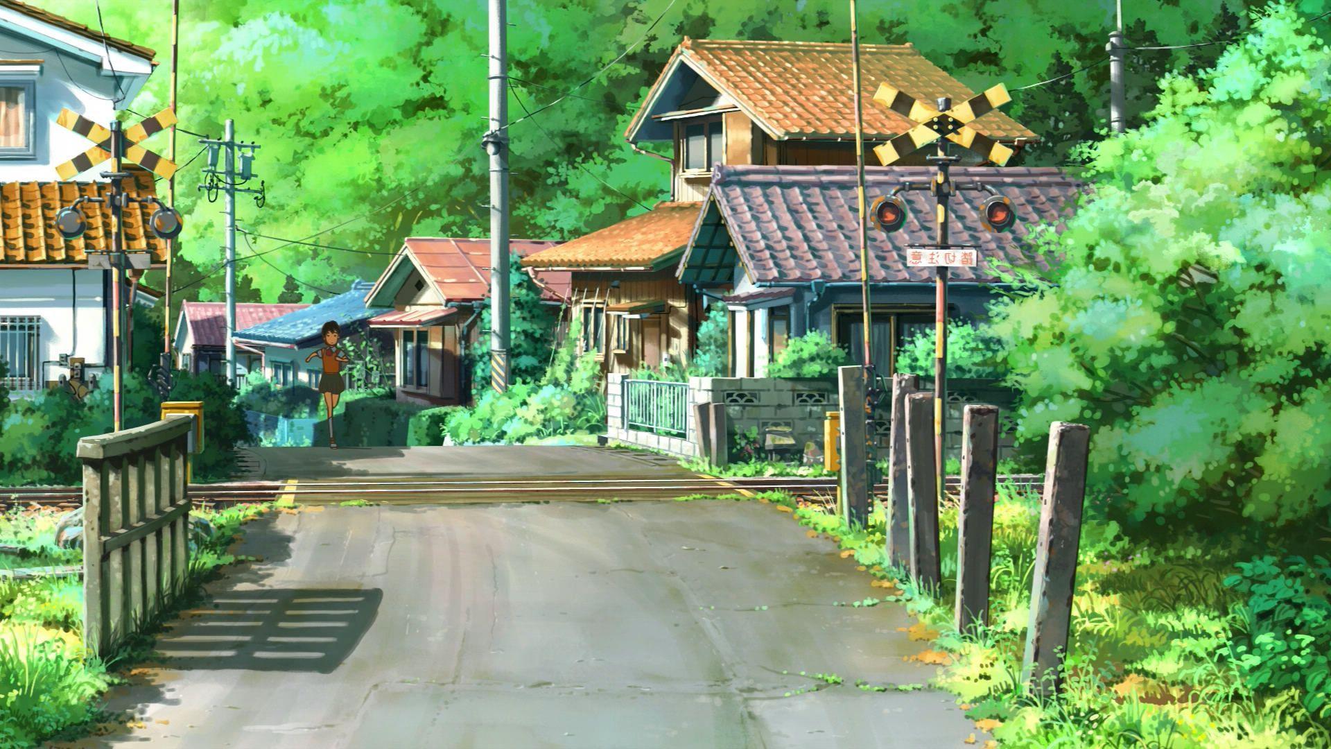 1920x1080 Anime Landscape Wallpaper HD