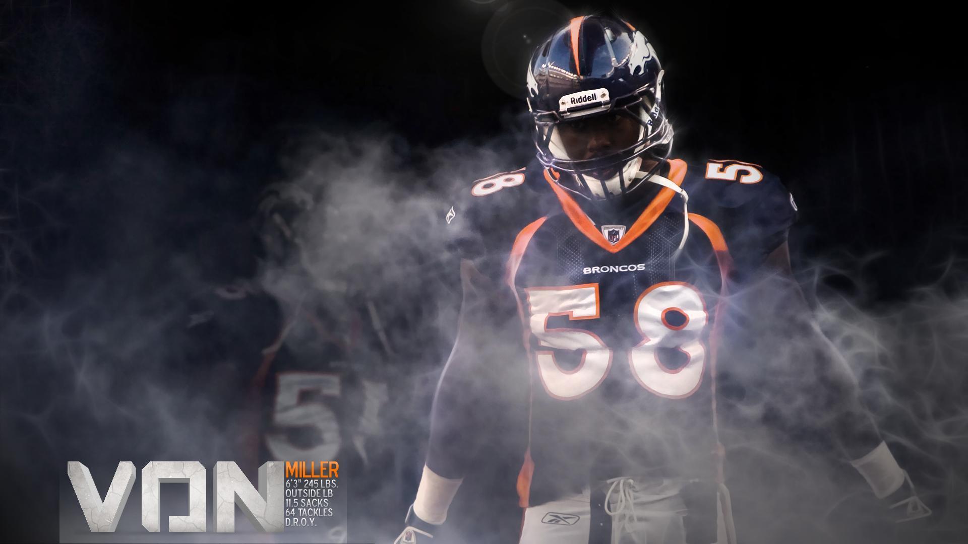 1920x1080 Von Miller Wallpaper