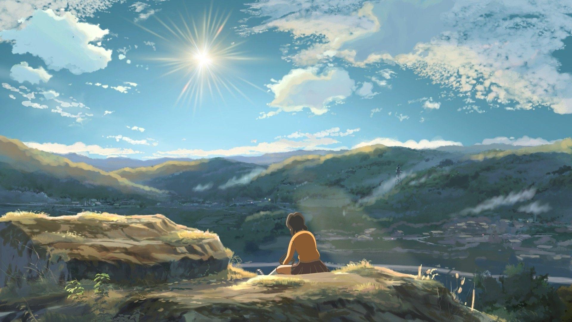 1920x1080 anime, Landscape, Hoshi Wo Ou Kodomo Wallpaper HD / Desktop