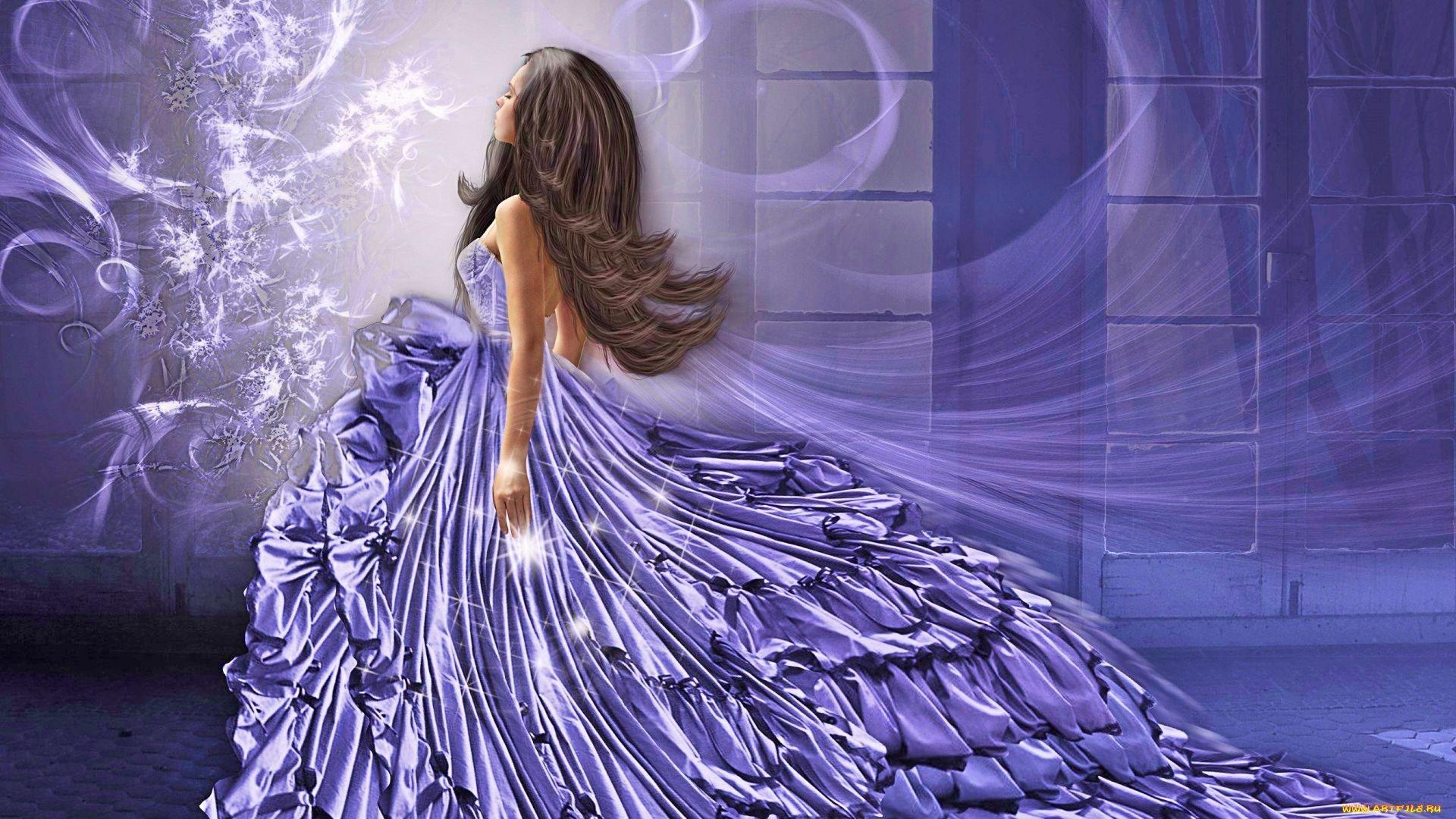 1920x1080 Purple Dreamer desktop PC and Mac wallpaper