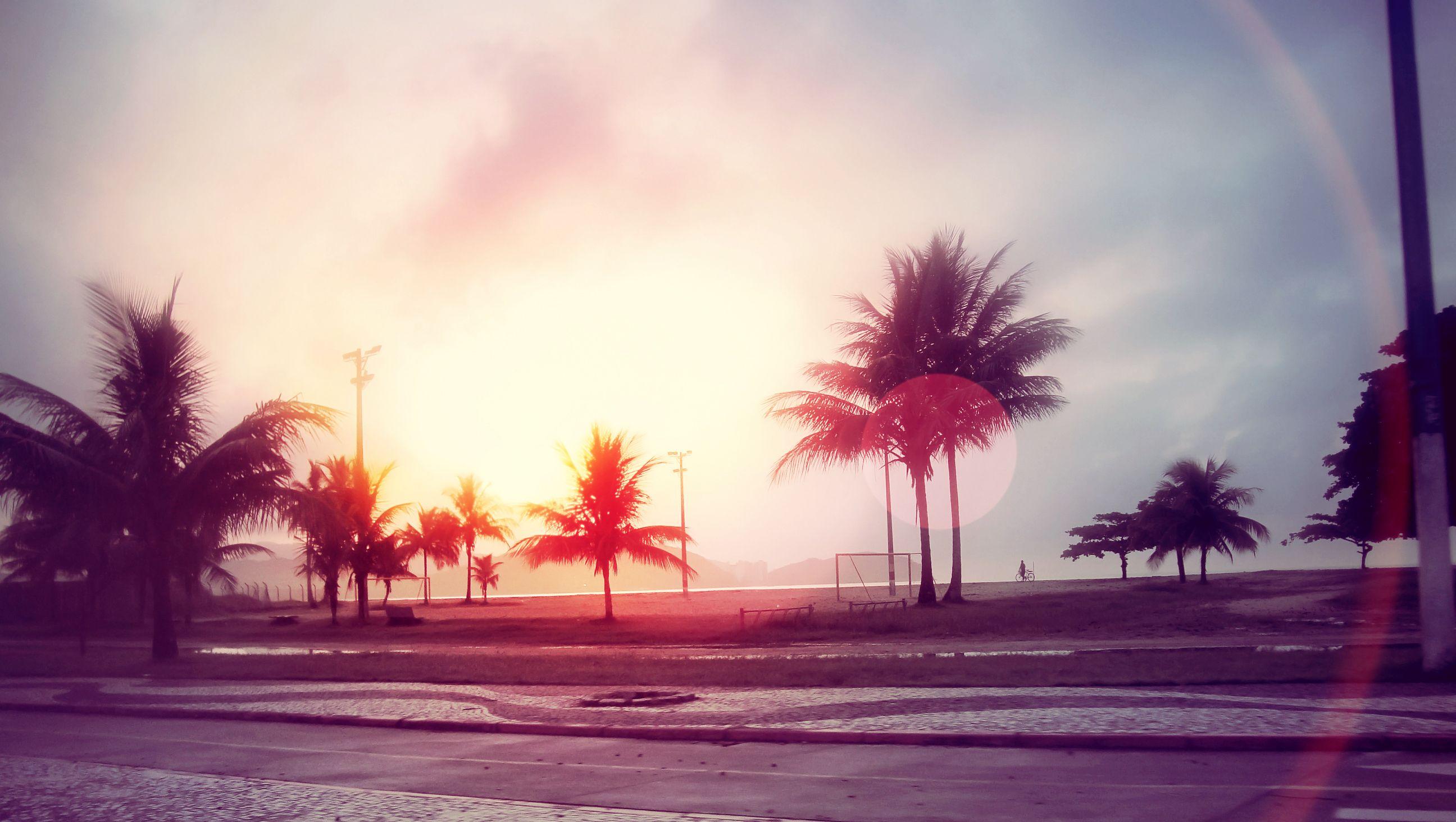 2592x1464 Lens Flare Sunset Wallpaperx1464