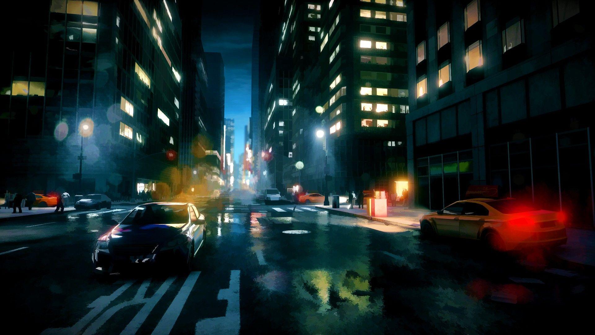 1920x1080 paintings, video games, cars, lens flare, artwork, Battlefield 3