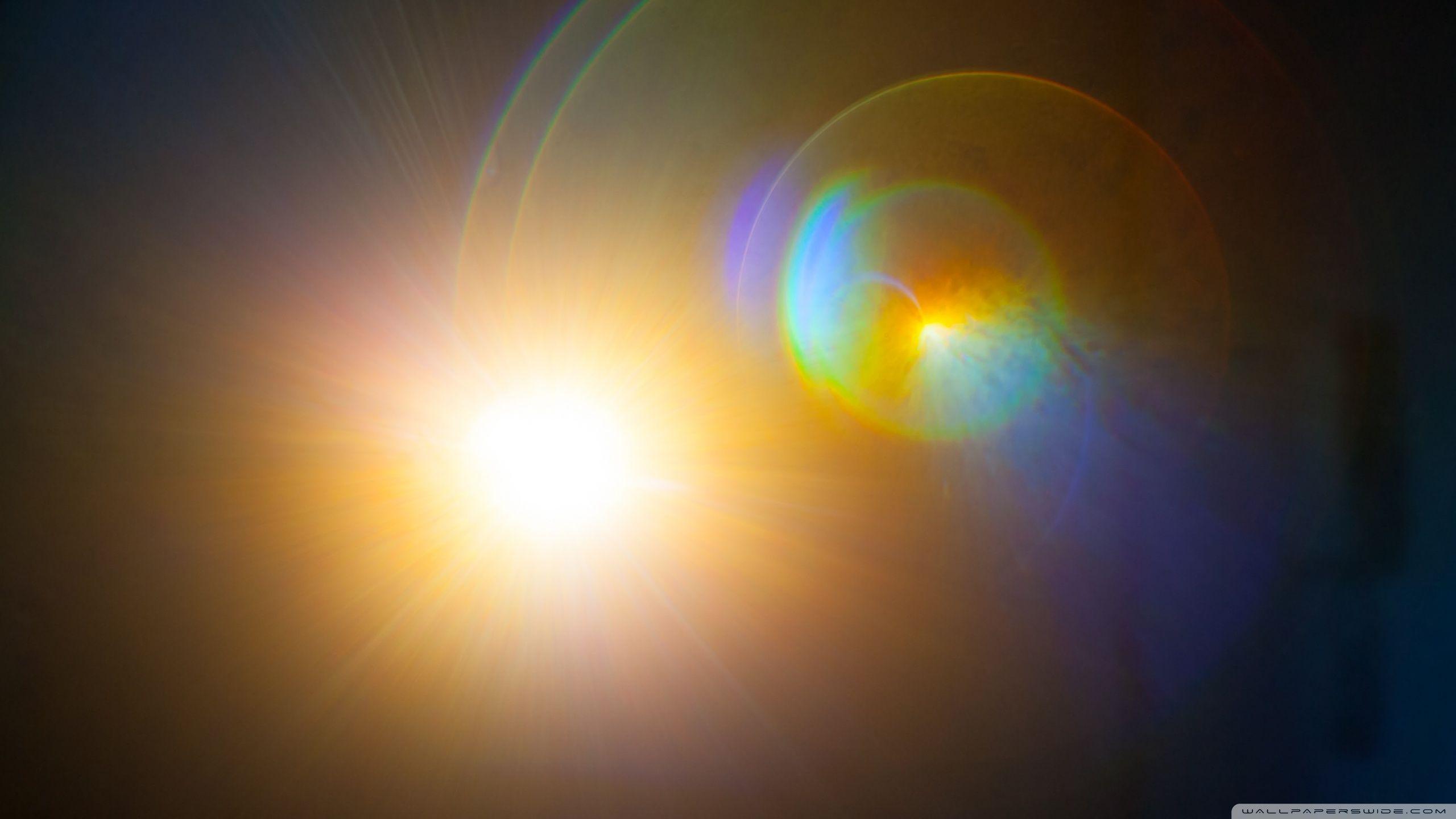 2560x1440 Lens Flare Wallpaper