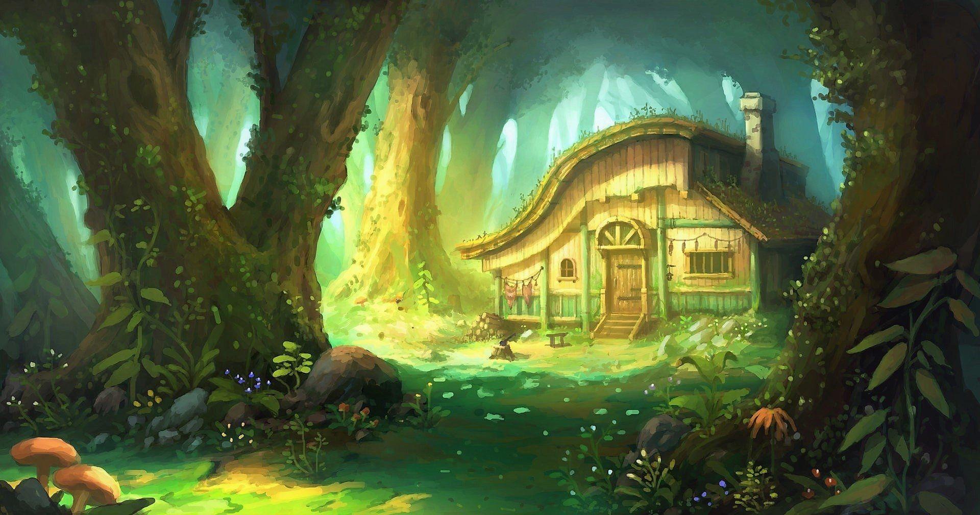 Cartoon Forest Wallpapers Top Free Cartoon Forest Backgrounds Images