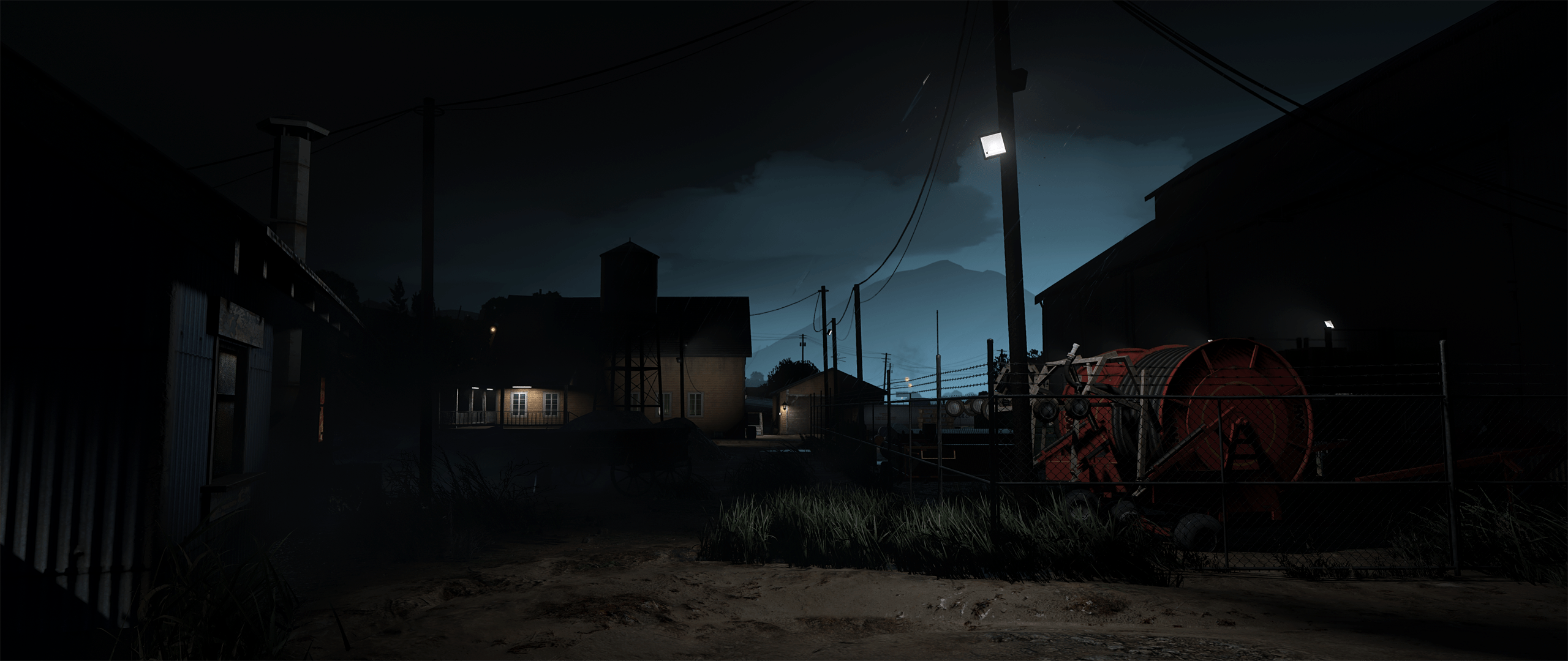 2560x1080 The Dark HD Wallpaper