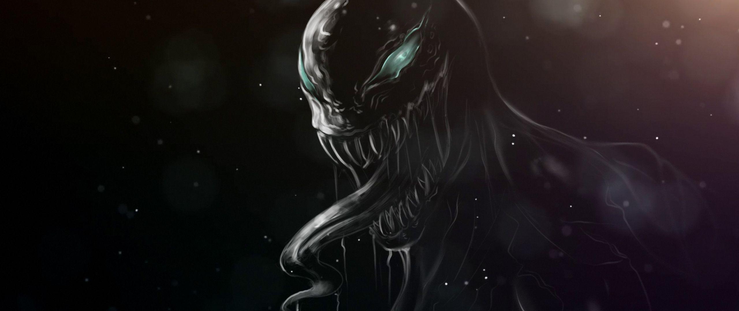 2560x1080 Download Artwork, dark, venom, villain wallpaper, 2560x Dual