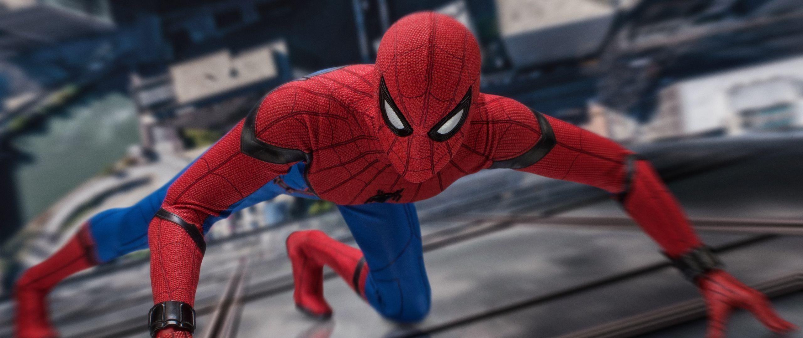 2560x1080 Download Superhero, Spider Man, Marvel, Toy Art Wallpaper