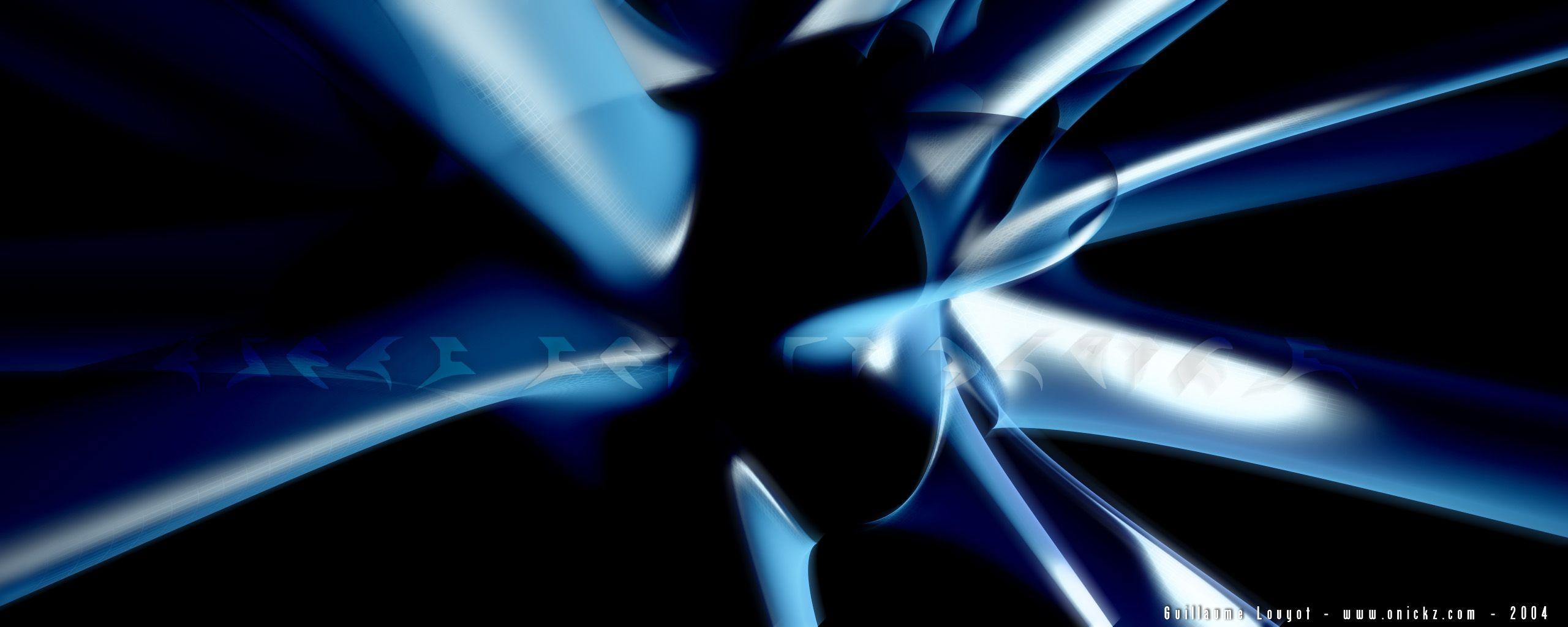 2560x1024 Blueglass wallpaper 2560x1024
