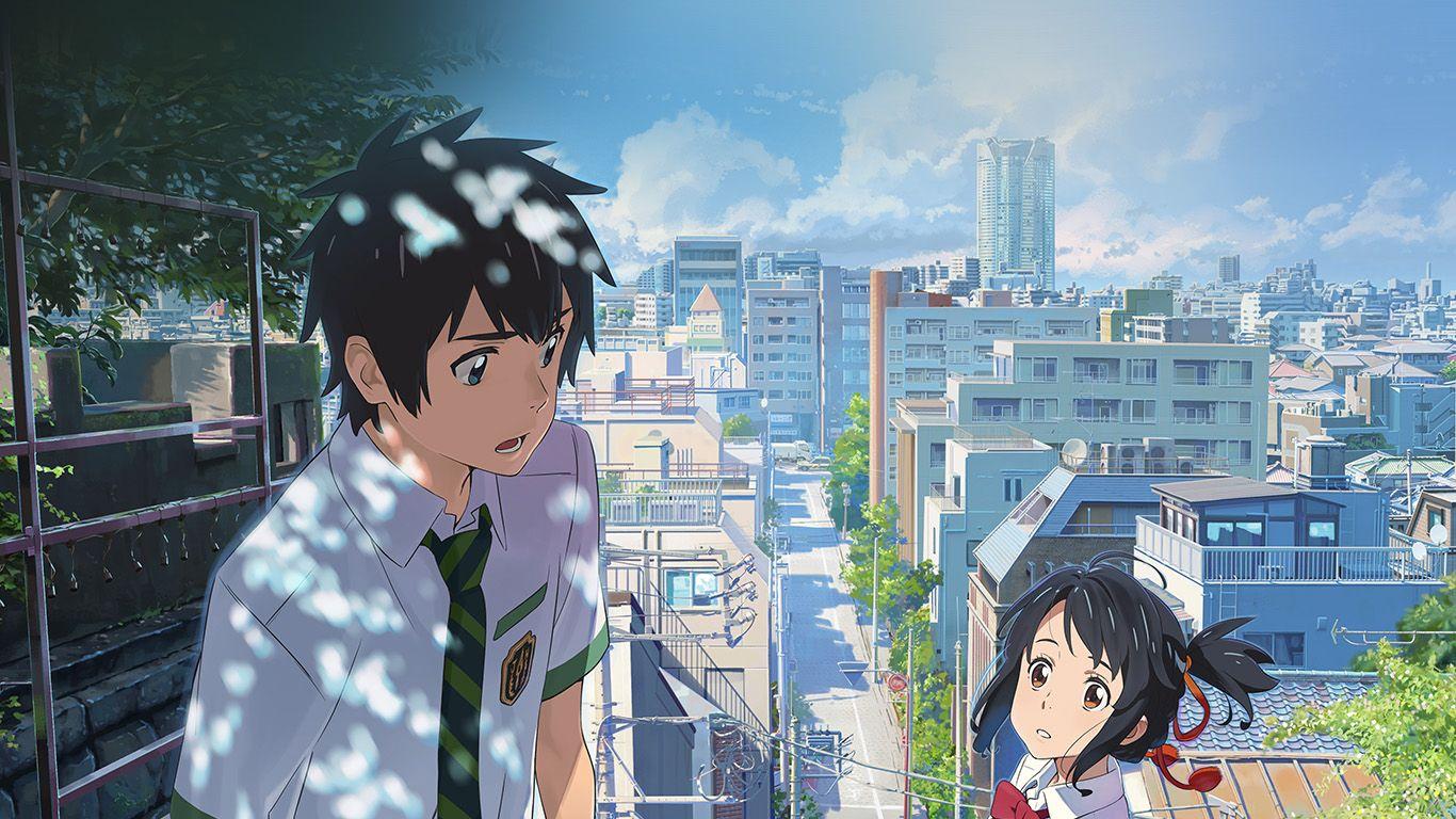 1366x768 Yourname Anime Summer Art Illustration Wallpaper