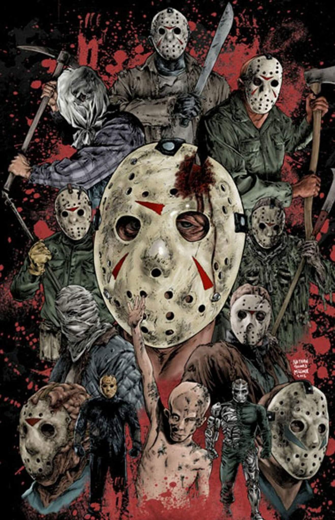 1318x2048 All Scary Movie Killers Wallpaper