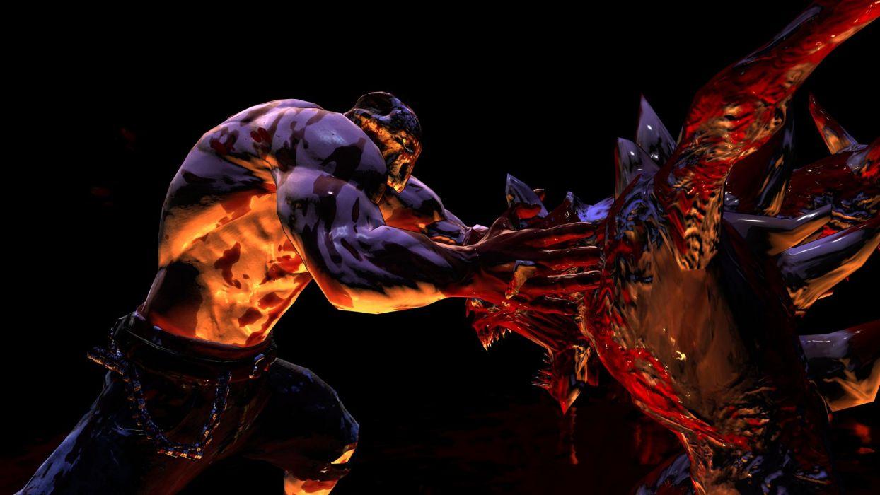 1244x700 SPLATTERHOUSE horror slasher fighting fantasy arcade dark