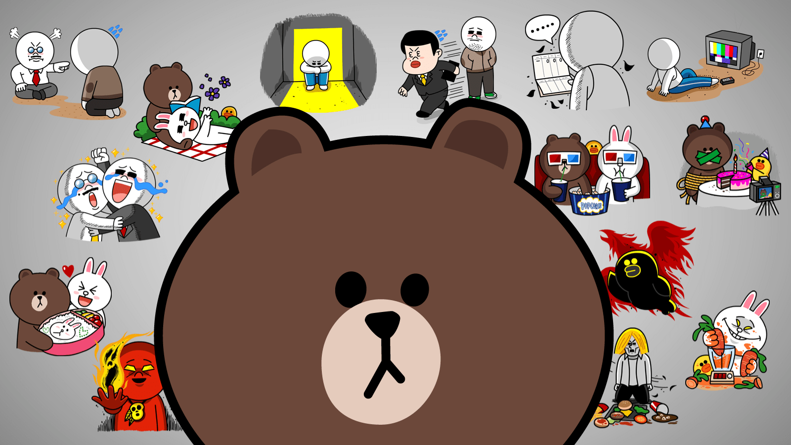 Line Friends Desktop Wallpapers Top Free Line Friends Desktop