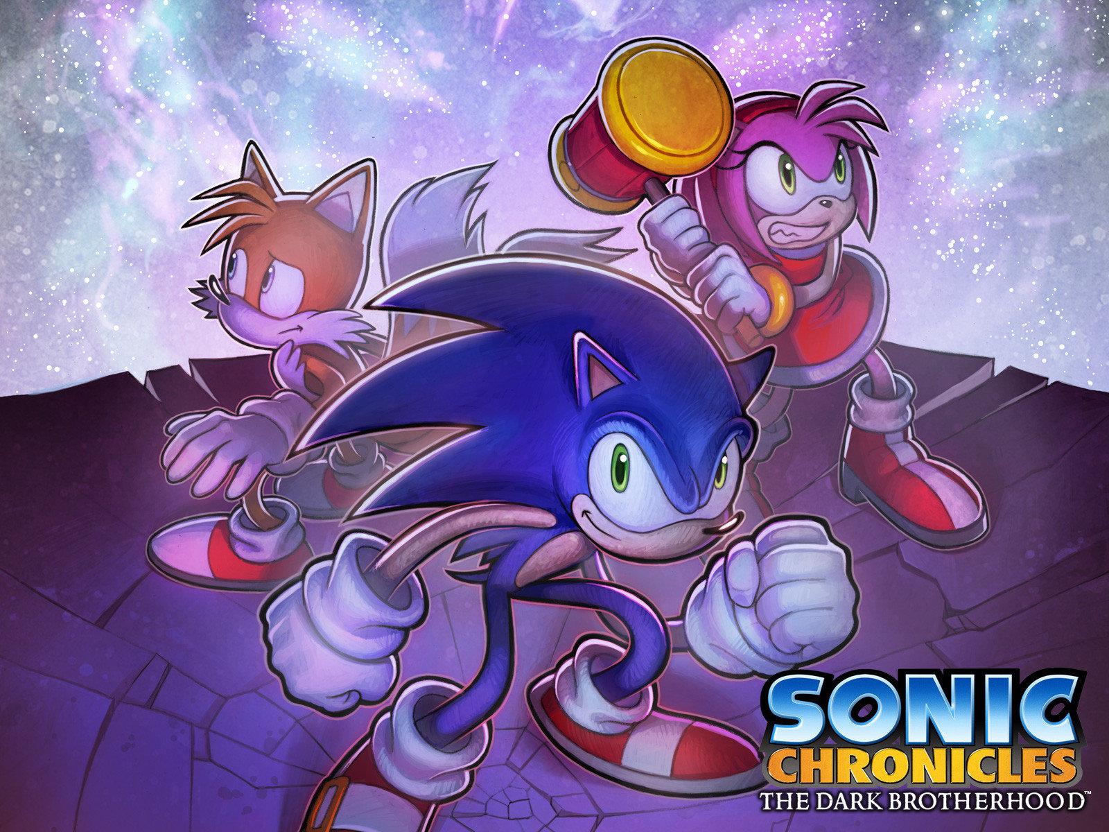 1600x1200 Sonic Chronicles: The Dark Brotherhood wallpaper HD for desktop