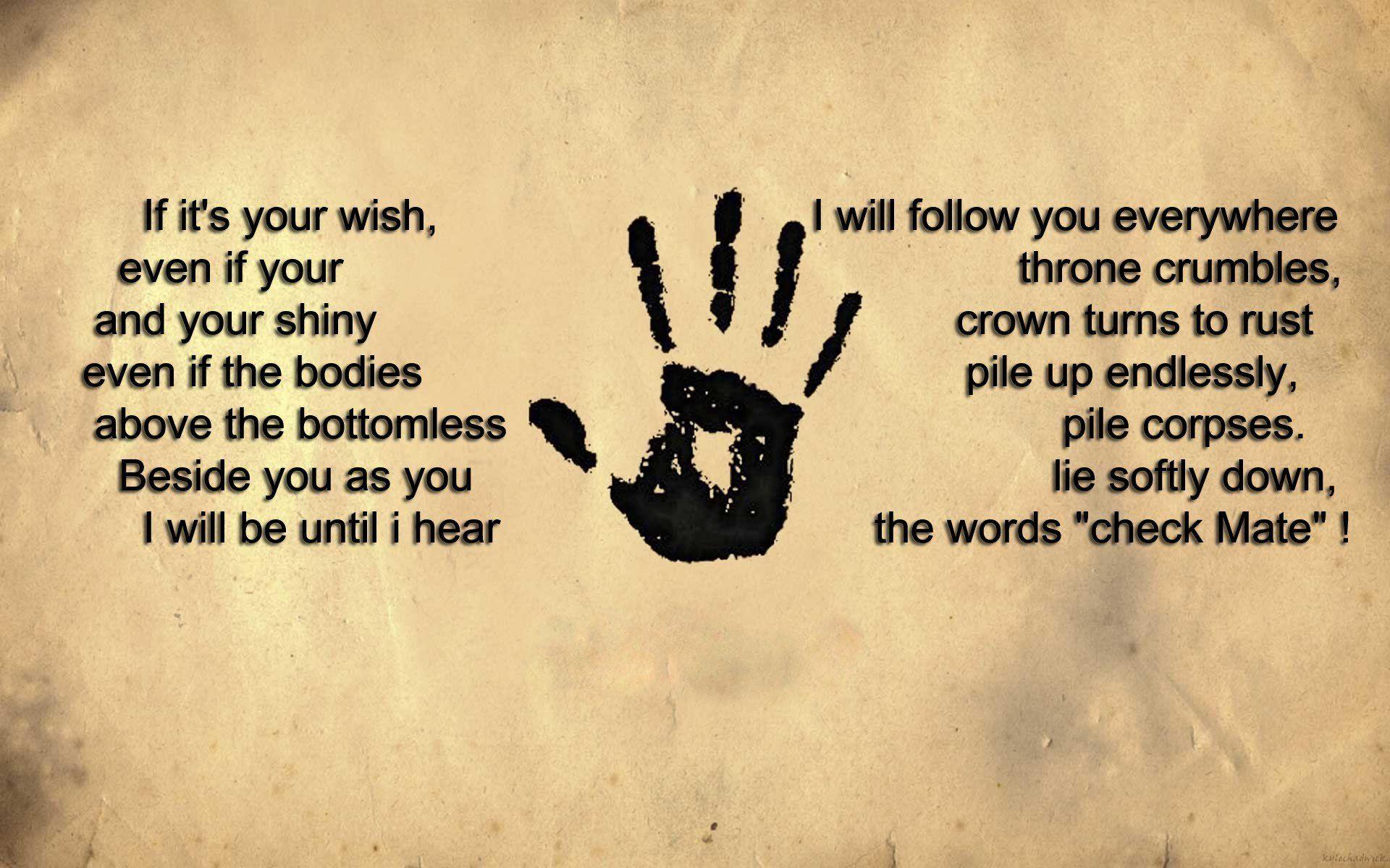 1920x1200 Dark hands quotes sad darkness wish rust throne crowns Konan Dark