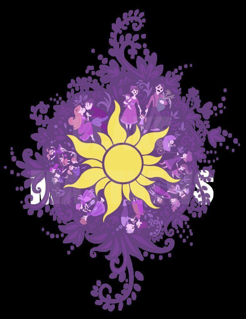 downloadable rapunzel sun logo