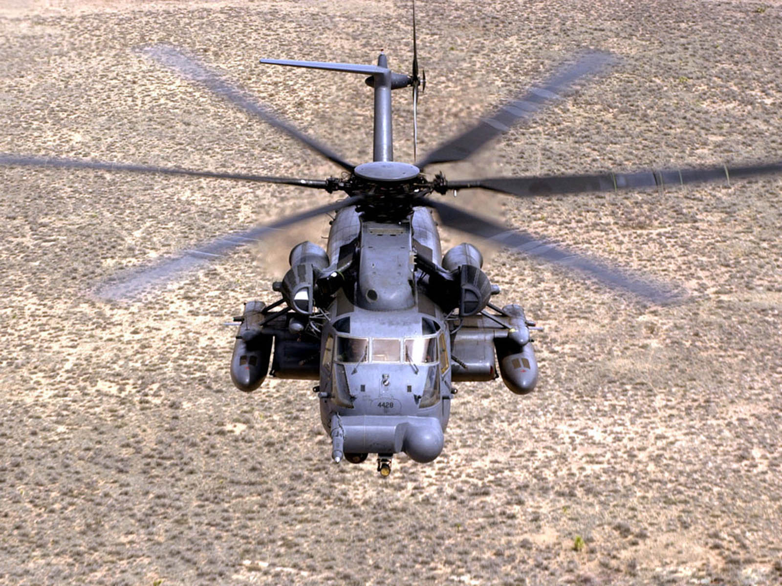 Hình nền máy bay trực thăng tầm thấp 1600x1200 Mh 53 - Máy bay trực thăng quân sự