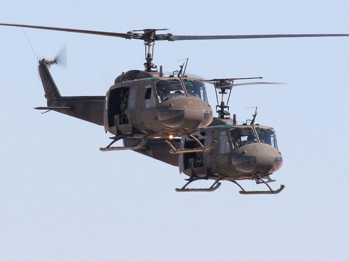 1152x864 Huey Helicopter Wallpaper. Boondocks