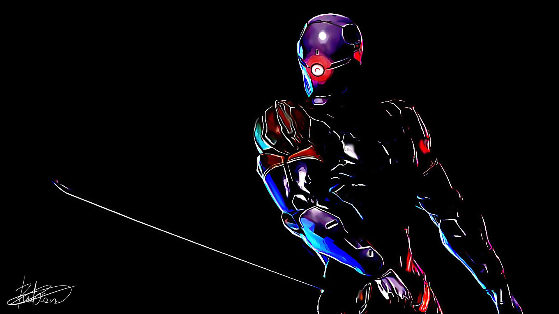 Cyber Ninja Wallpapers - Top Free Cyber Ninja Backgrounds - WallpaperAccess