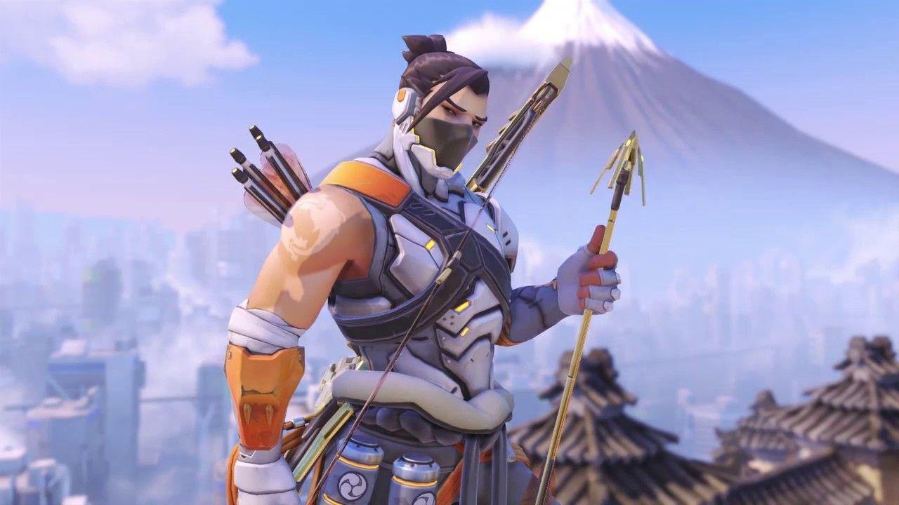 1280x720 Cyborg Ninja Hanzo Animated Wallpaper