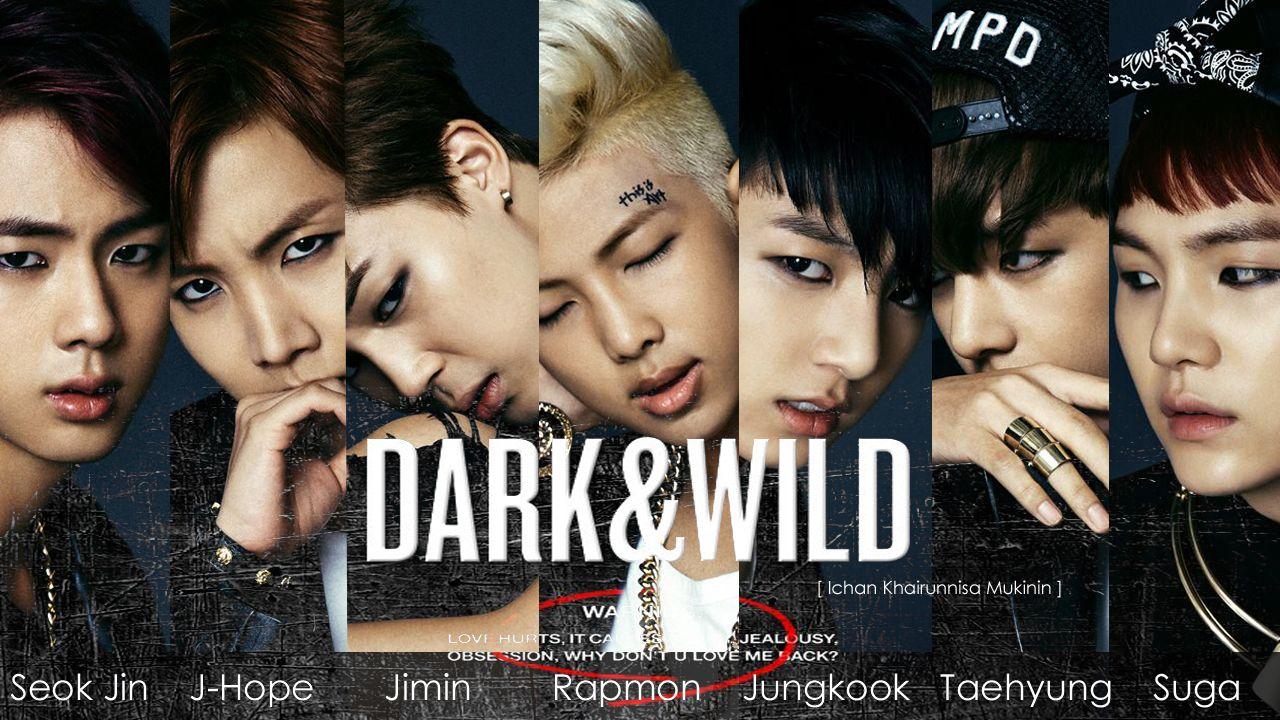 1280x720 BTS Dark and Wild Wallpaper
