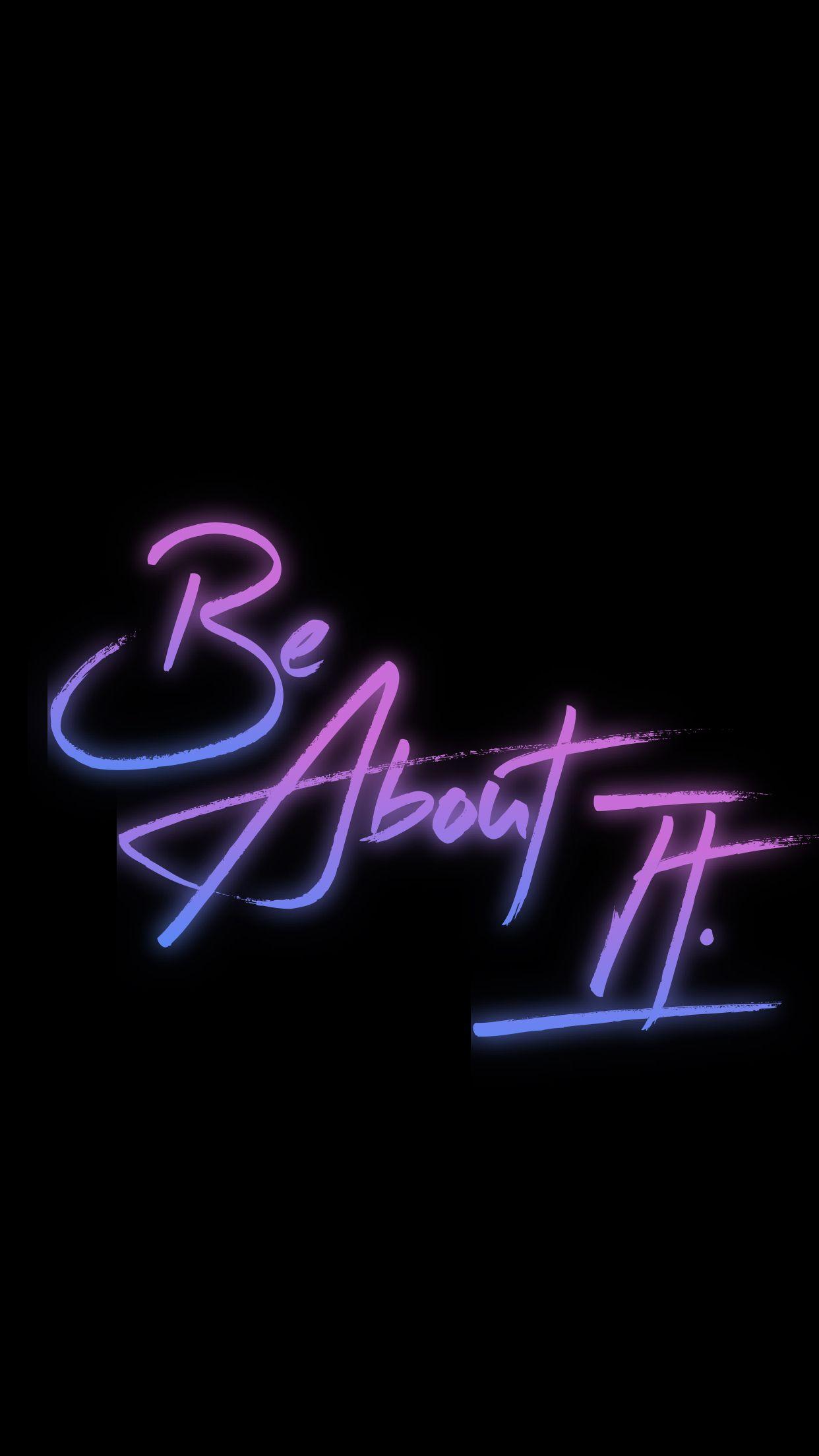 1242x2208 iPhone Wallpaper Neon Sign