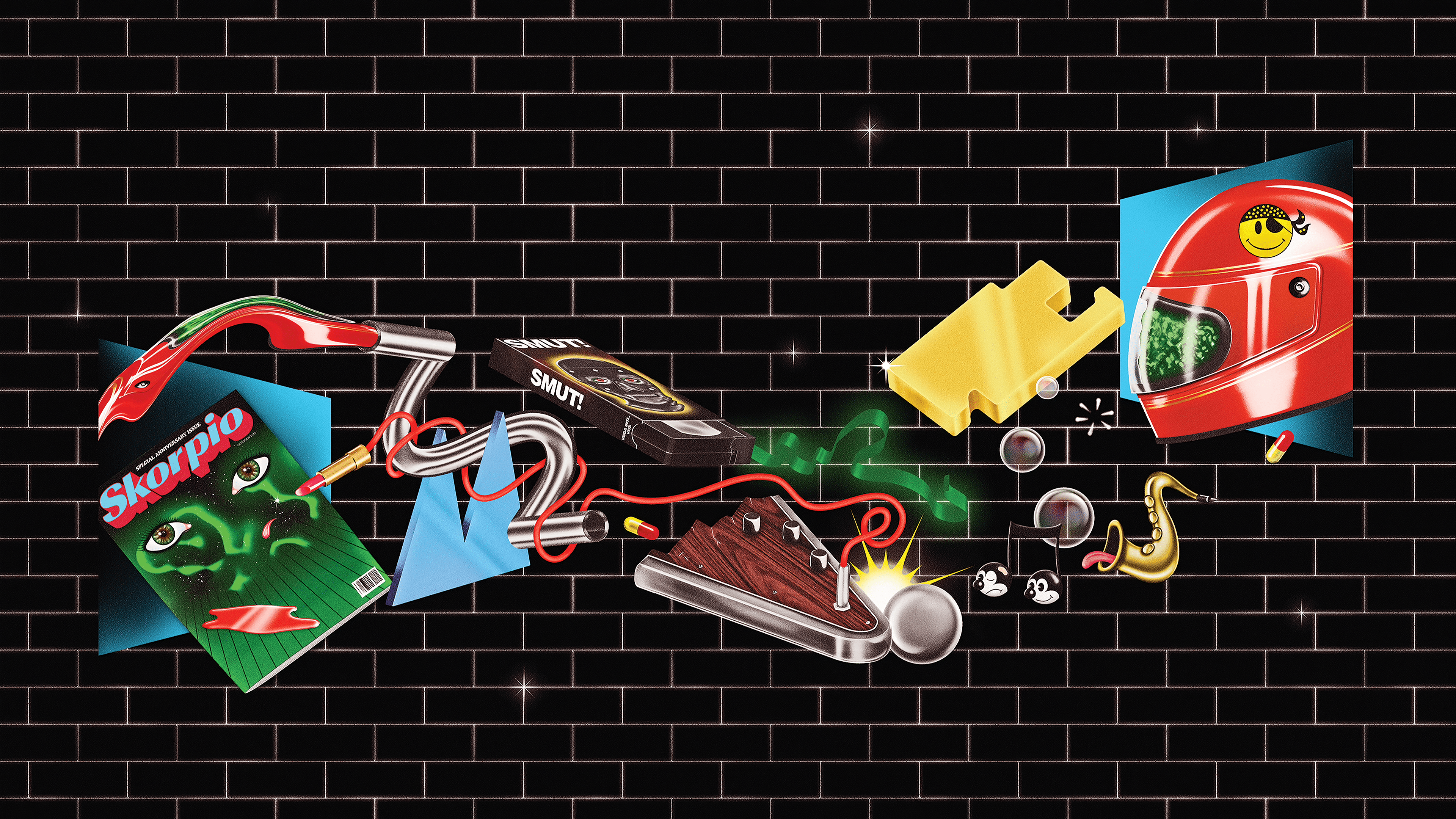 3840x2160 Neon Indian INTL. Night School [3840x2160]