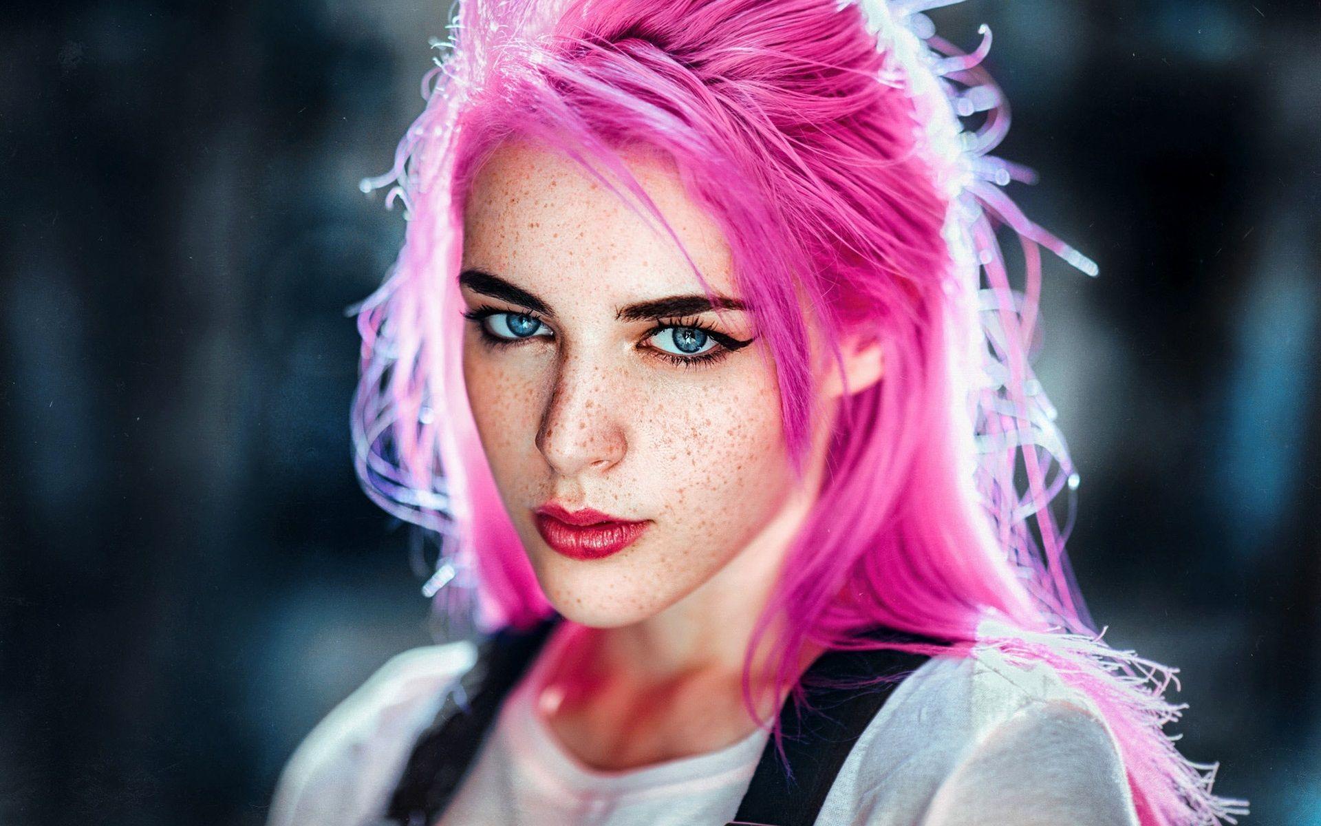 Pink Hair Wallpapers - Top Free Pink Hair Backgrounds - WallpaperAccess
