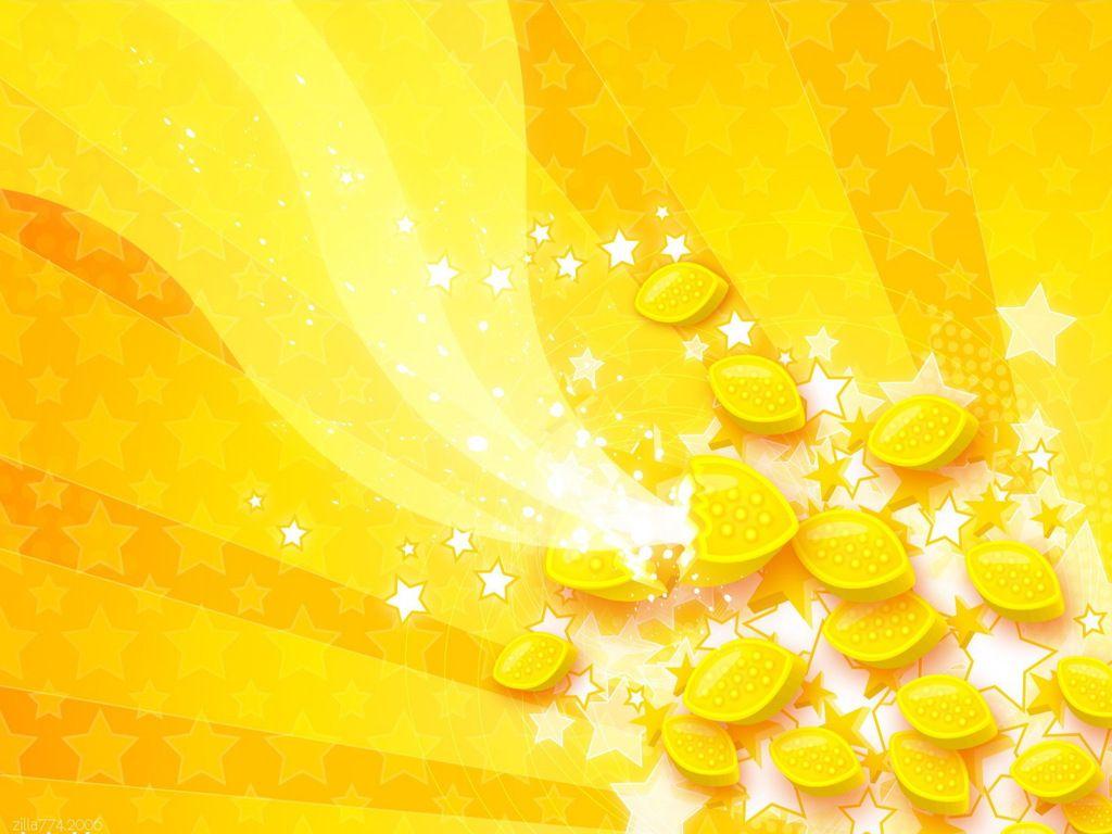 1024x768 Yellow Wallpaper