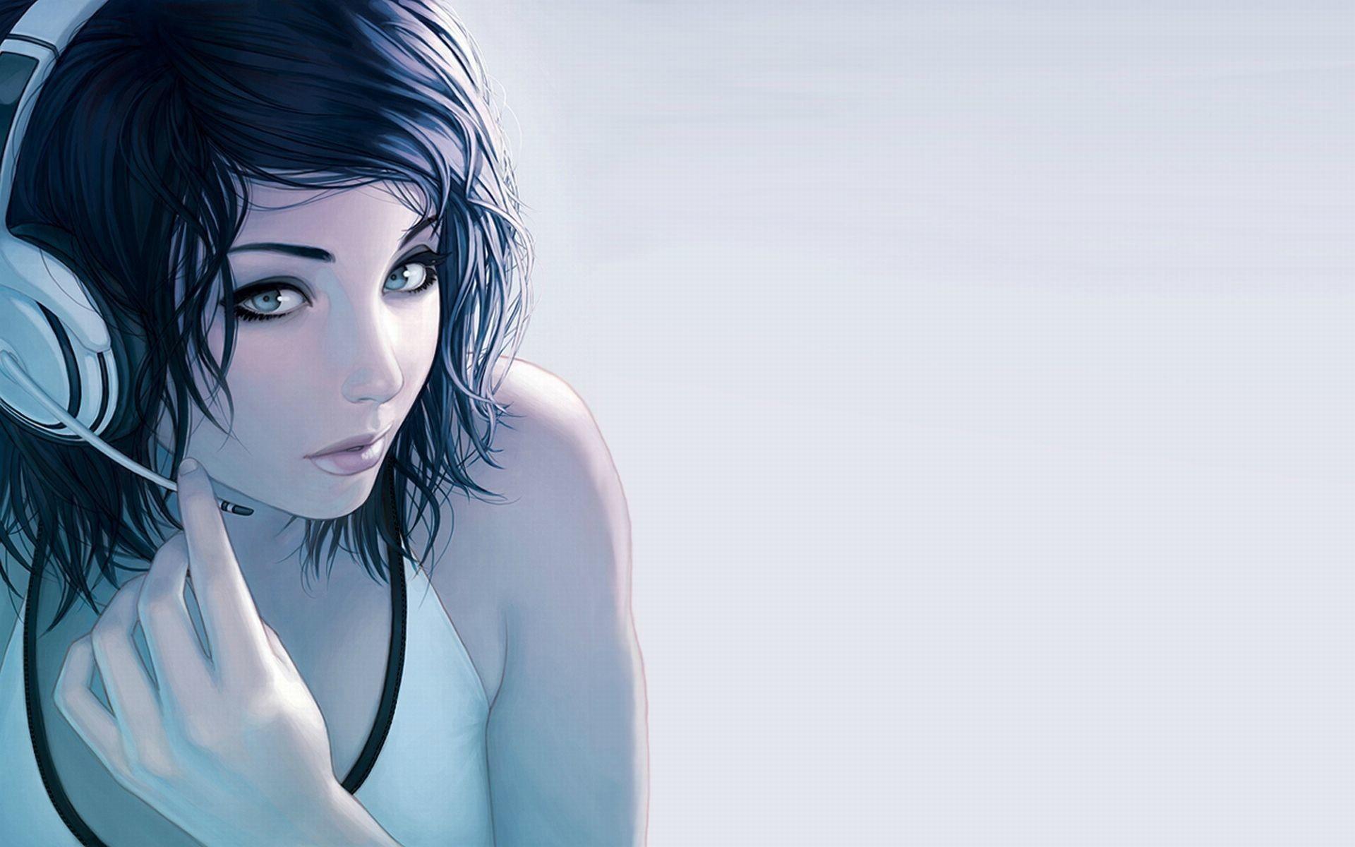 1920x1200 Gamer Girl Wallpaper