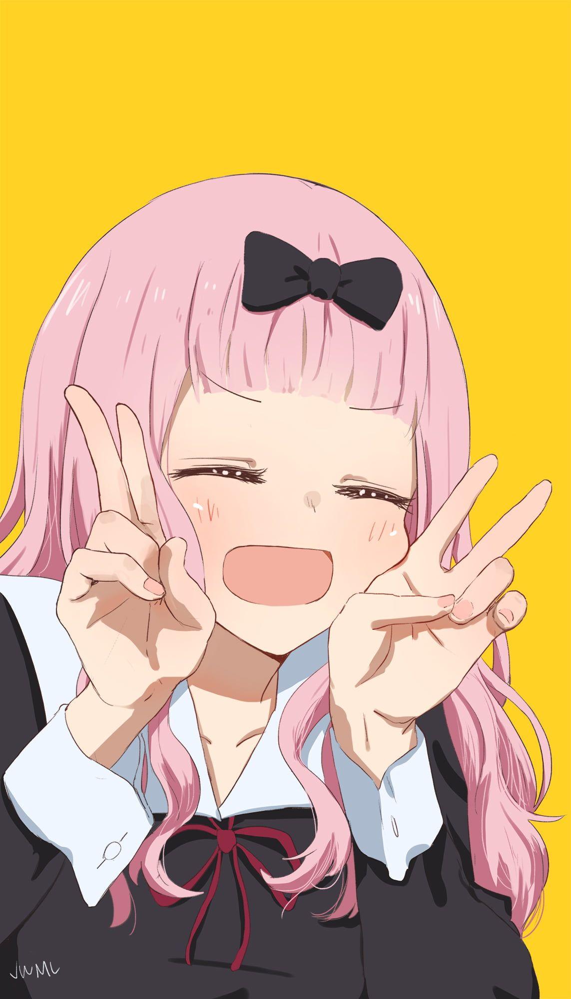 1143x2000 Kaguya Sama: Love Is War Anime Girls Pink Hair #smiling Chika