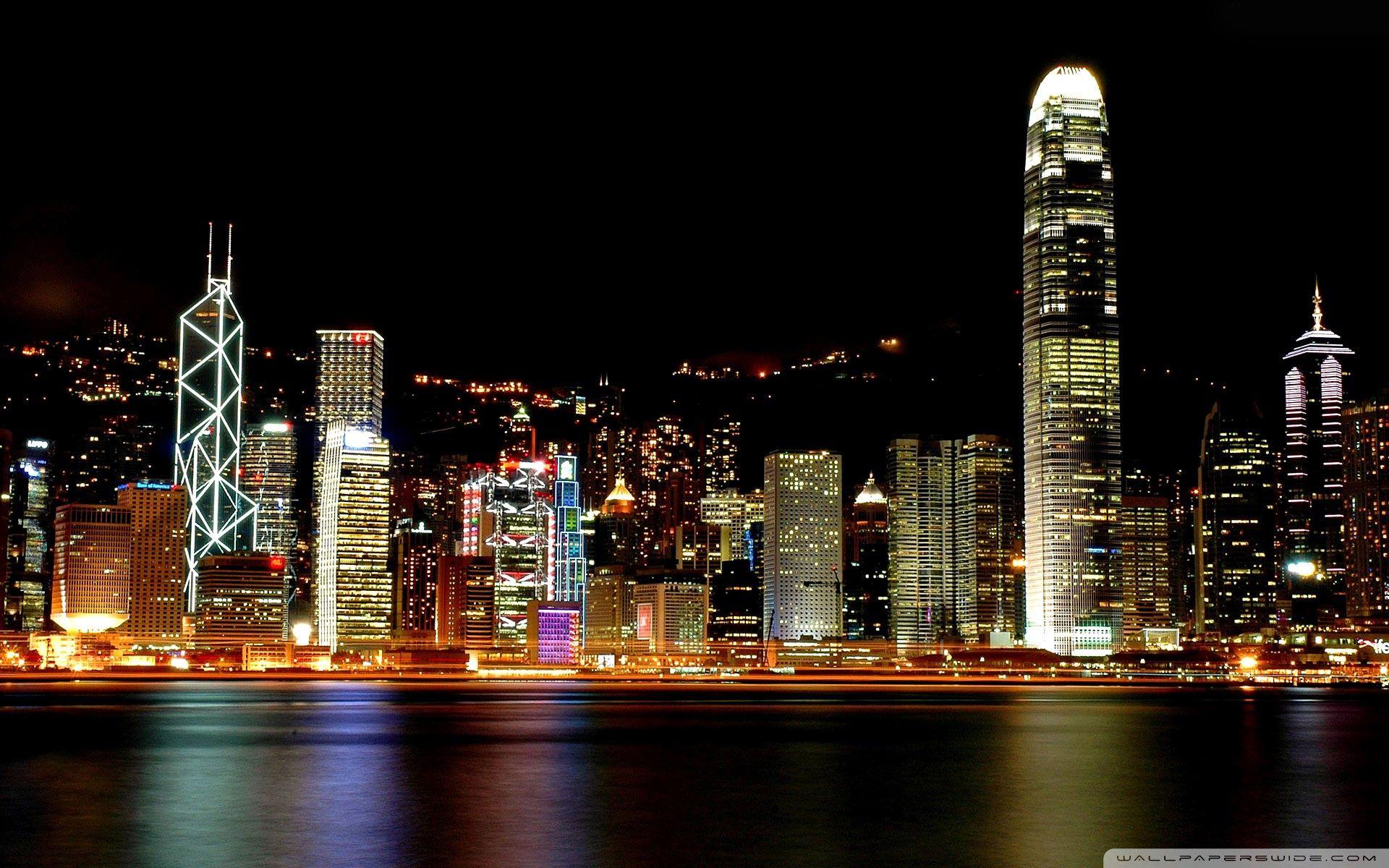 1920x1200 Hong Kong City Ultra HD Desktop Background Wallpaper for 4K UHD TV