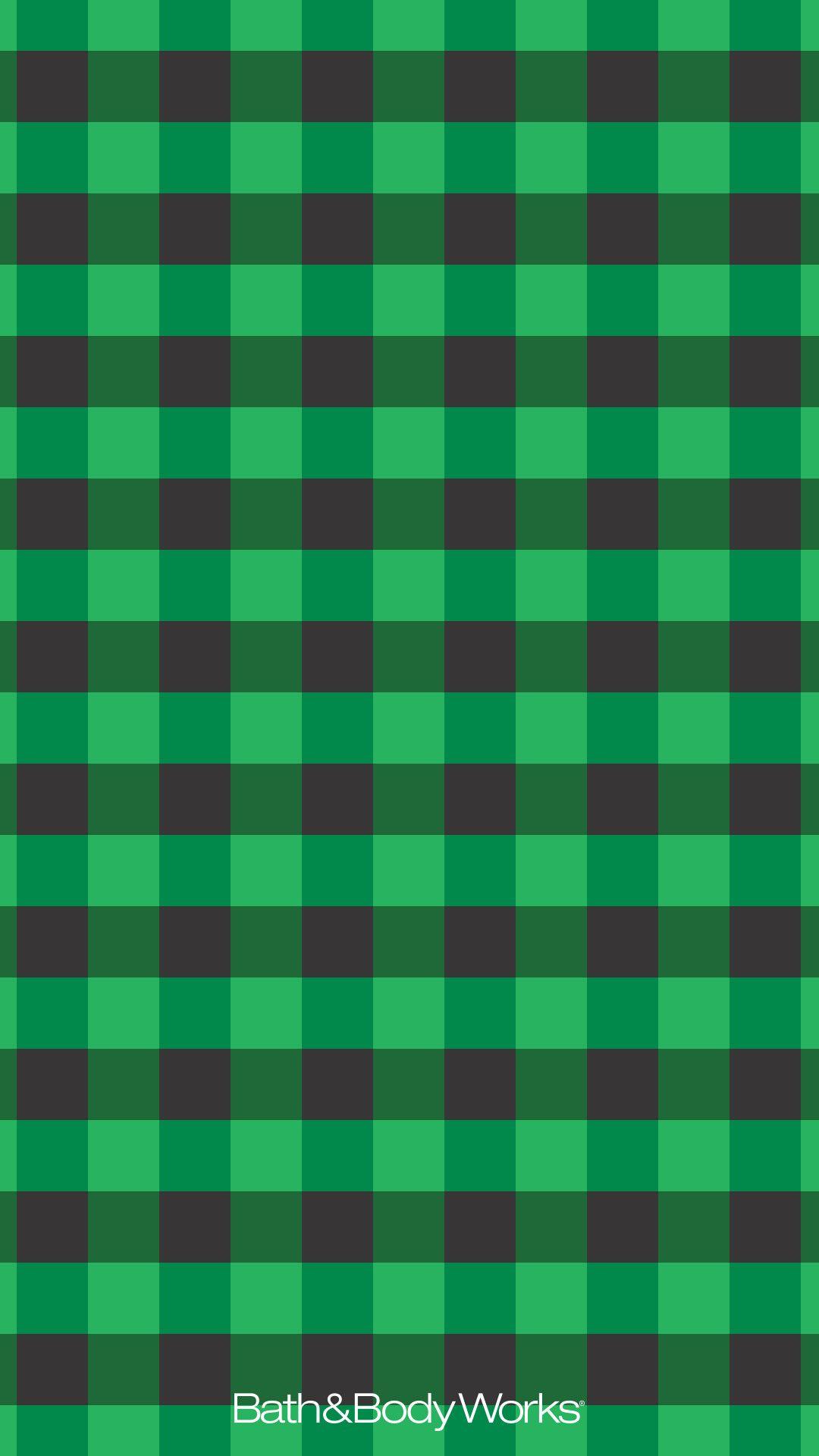 1080x1920 Green Plaid Wallpaper