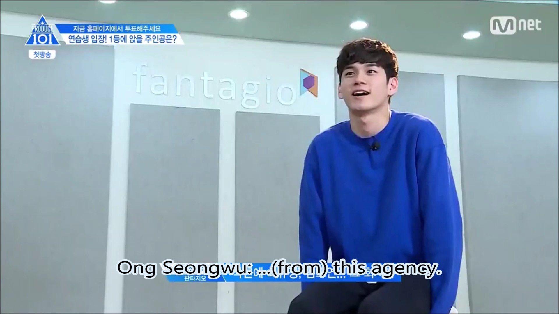 1920x1080 ENG 170407 Ong Seongwu Performance Cut Produce 101