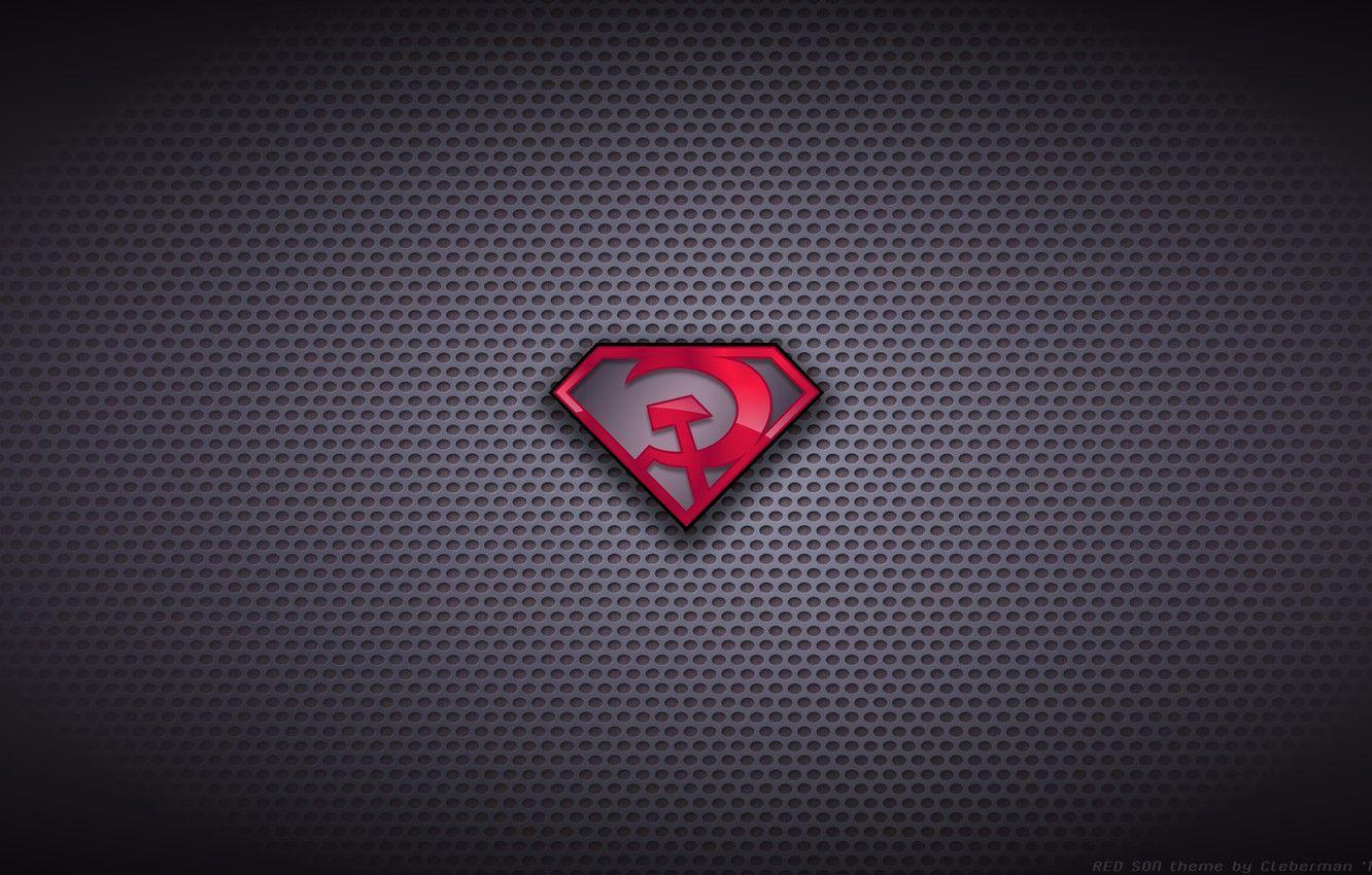 1332x850 Wallpaper Superman, Superman, red son, red son image for desktop, section разное