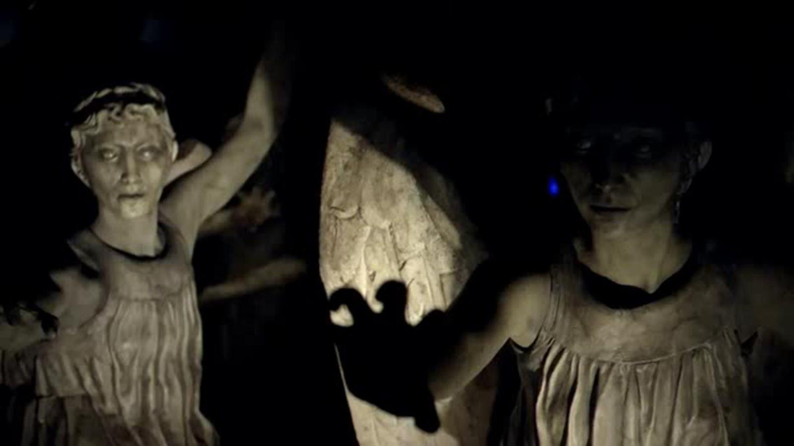 1600x900 Weeping Angels Wallpaper HD