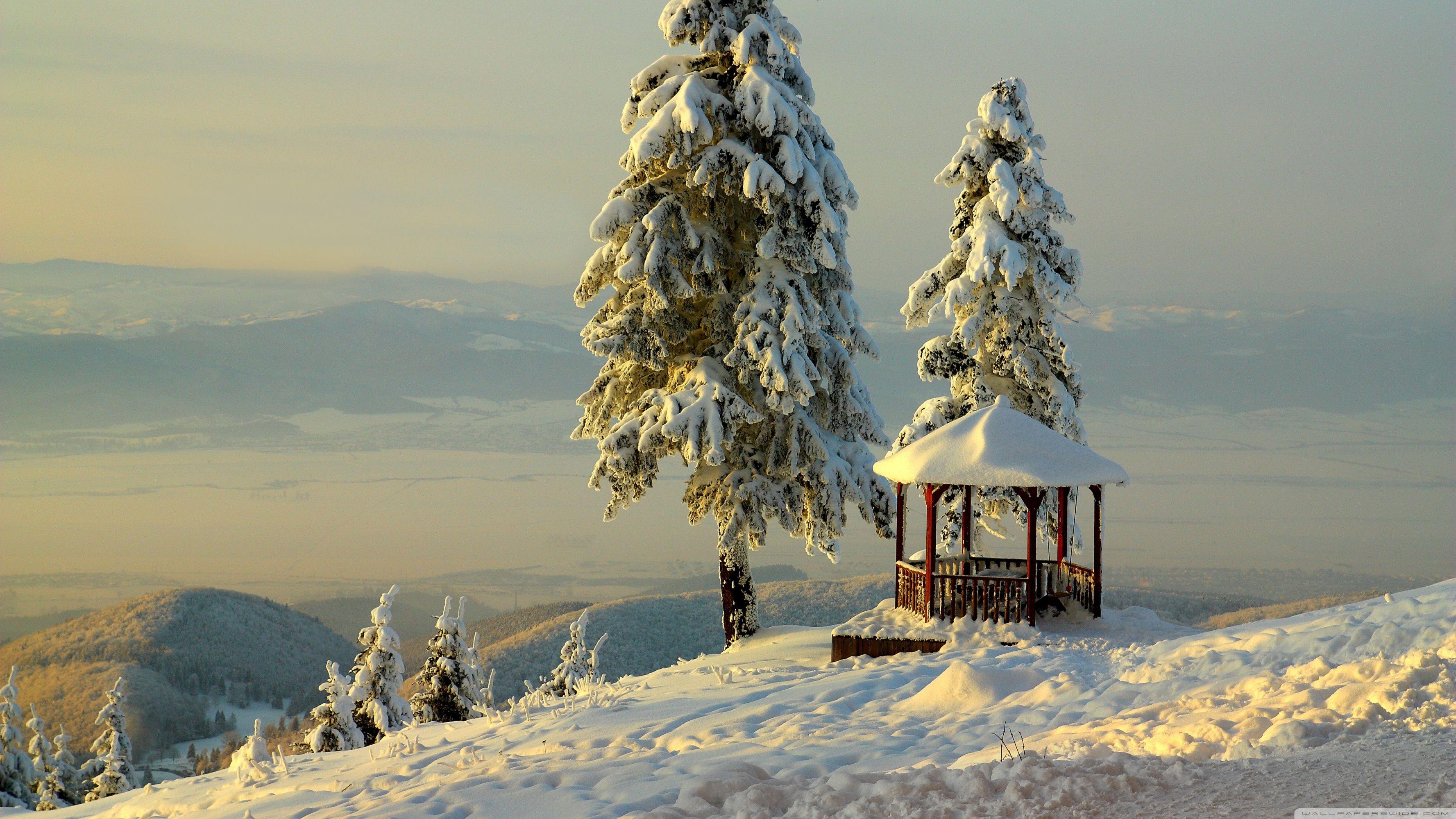3554x1999 Mountains Bellevue Ultra HD Desktop Background Wallpaper for 4K