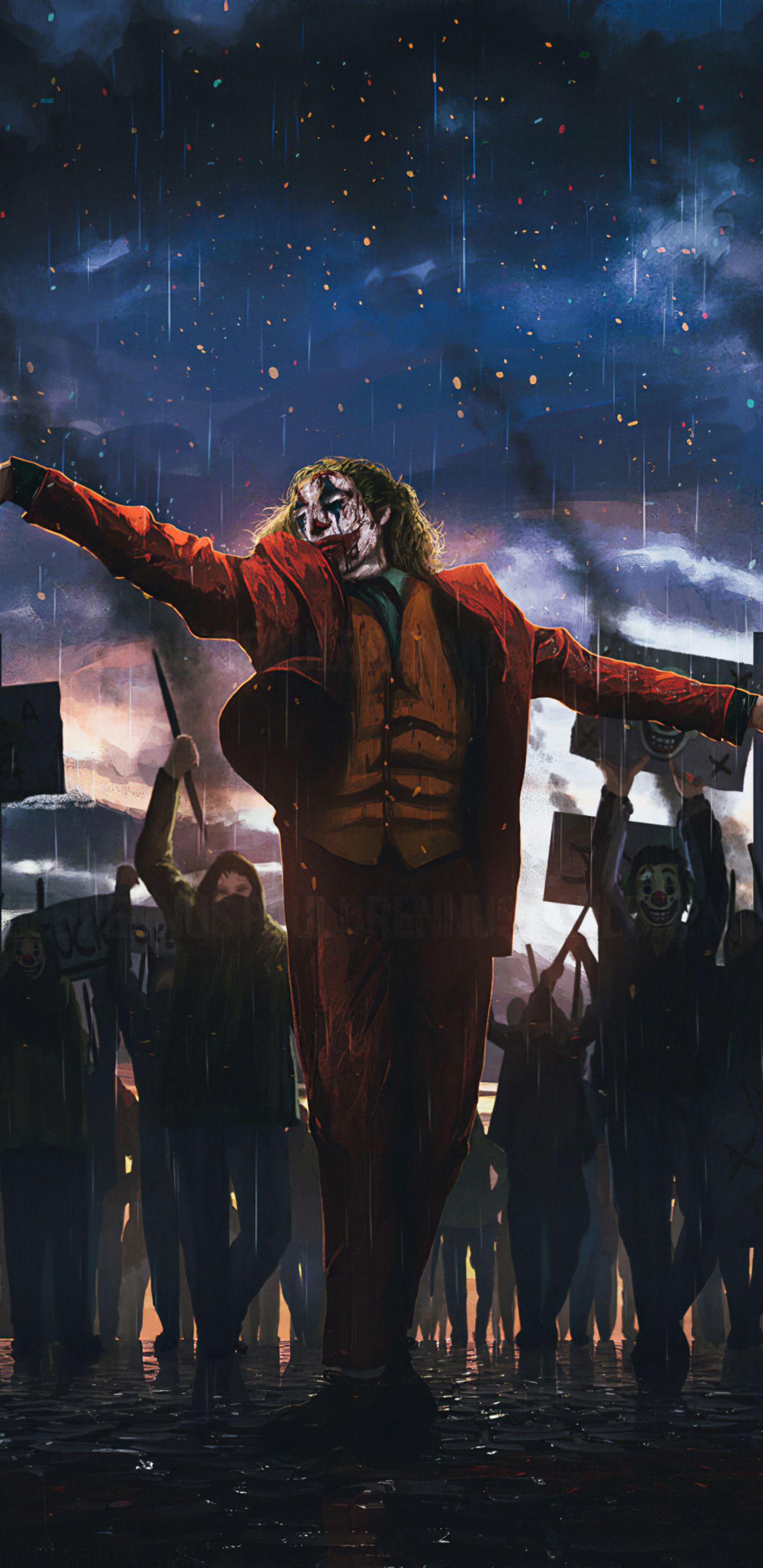 1440x2960 Joker Hands Up Samsung Galaxy Note S S SQHD HD