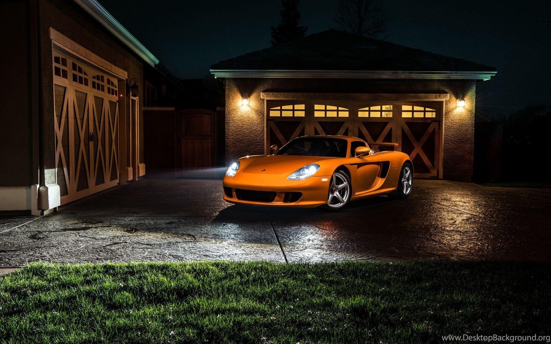 1920x1200 Arancio Borealis Porsche Carrera GT Wallpaper Desktop Background