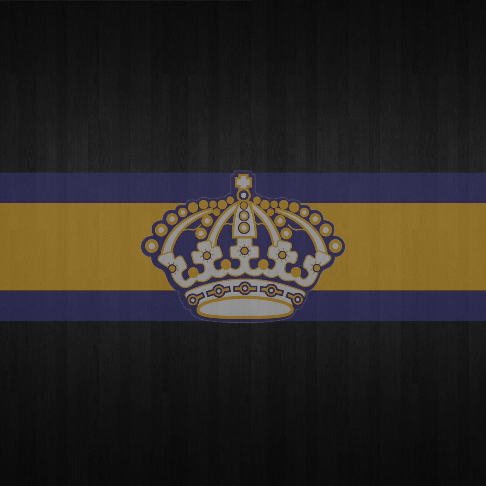 2048x2048 Free download LA Kings wallpaper for desktop iPhone iPad HFBoards