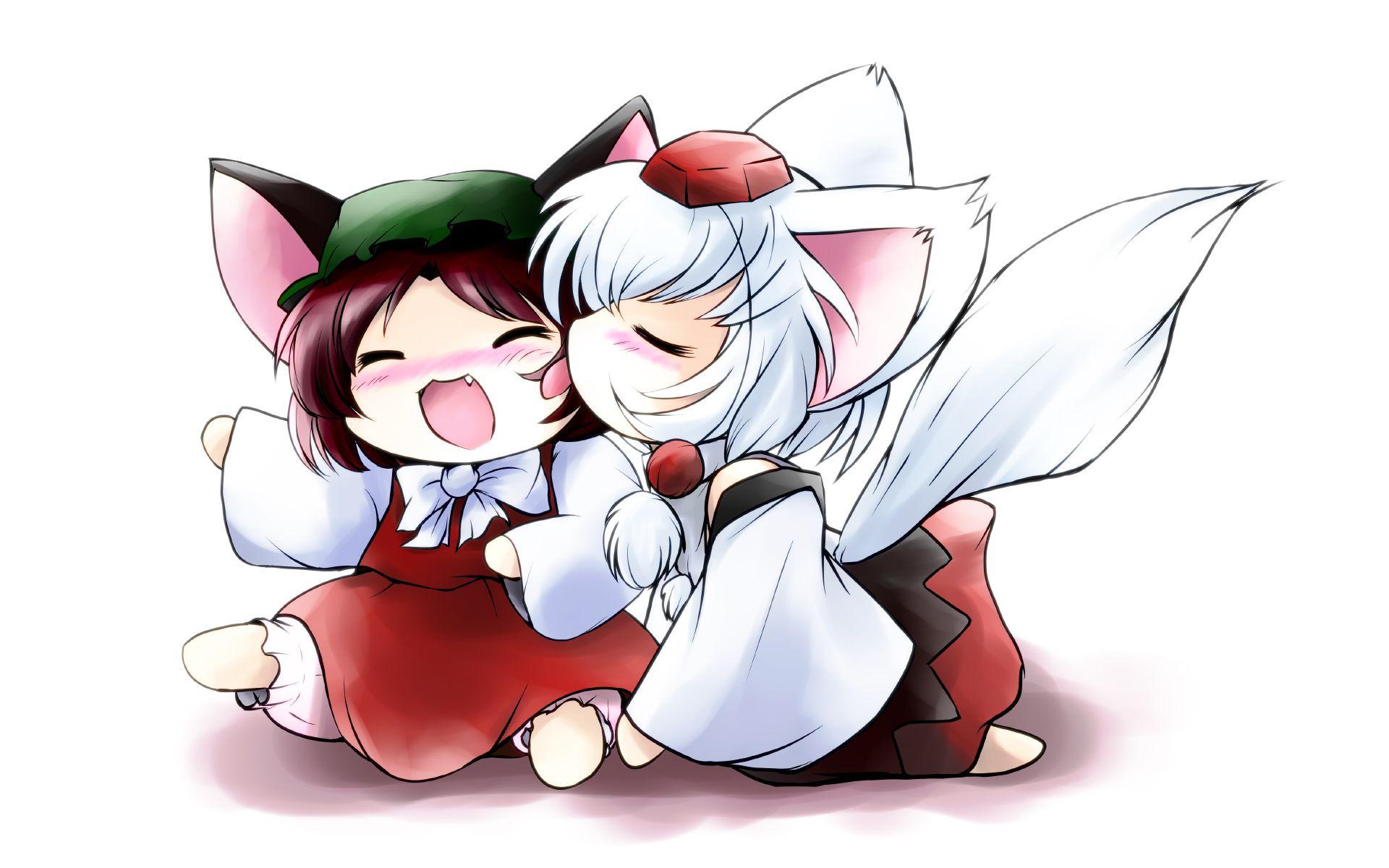 1920x1200 くすぐったいにゃー by Yume Shokunin (夢職人). My Little Wallpaper