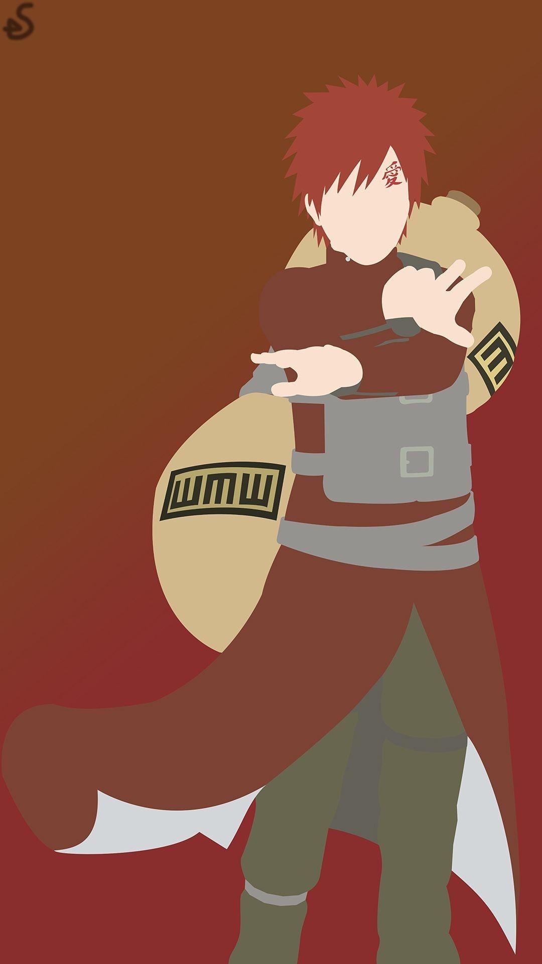 1080x1920 Gaara Chibi Wallpaper