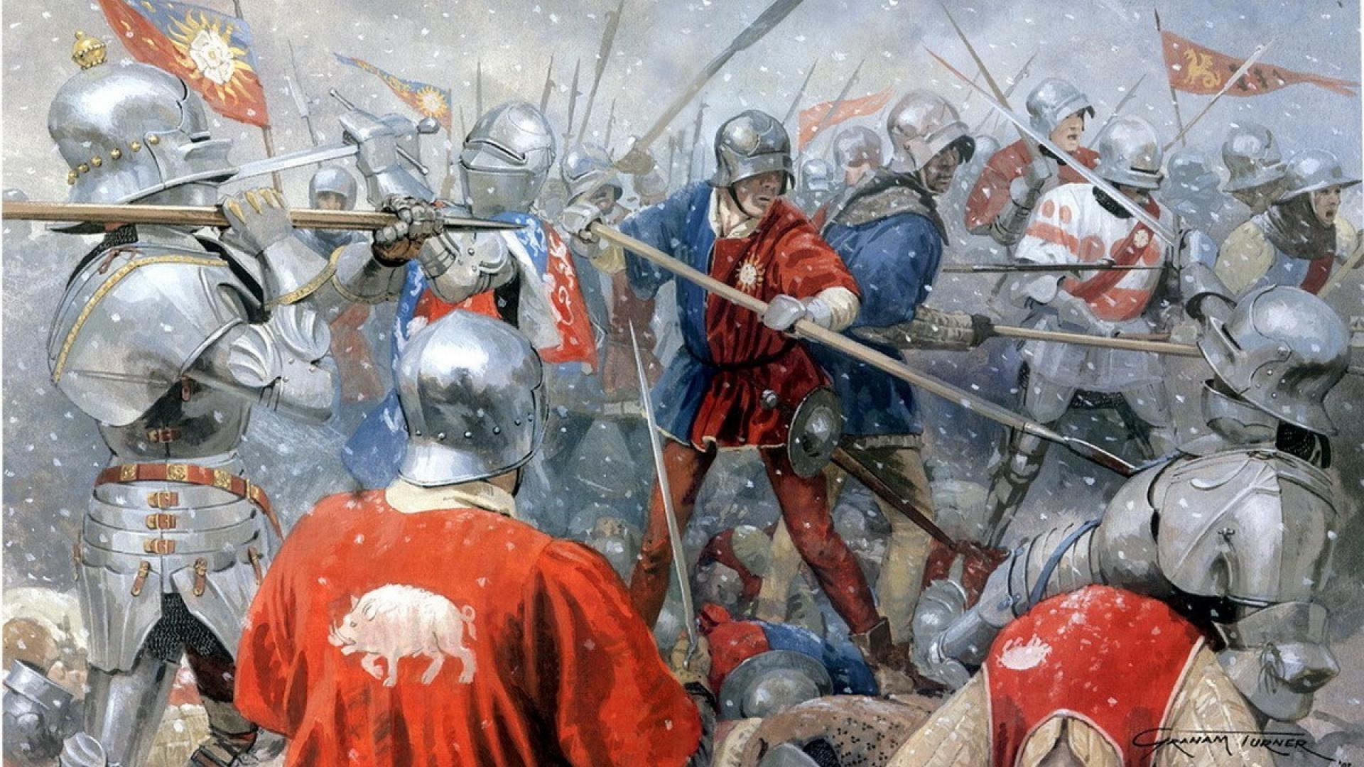 1920x1080 Armor battles medieval spears halberd swords wallpaper