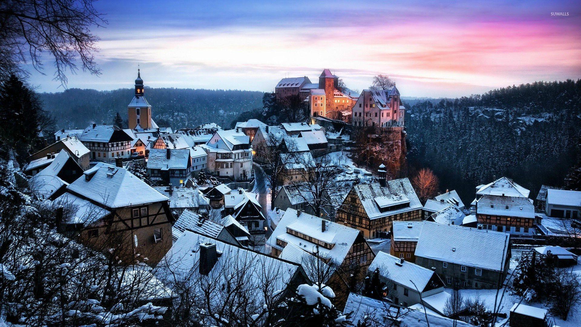 1920x1080 Winter Germany Wallpaper