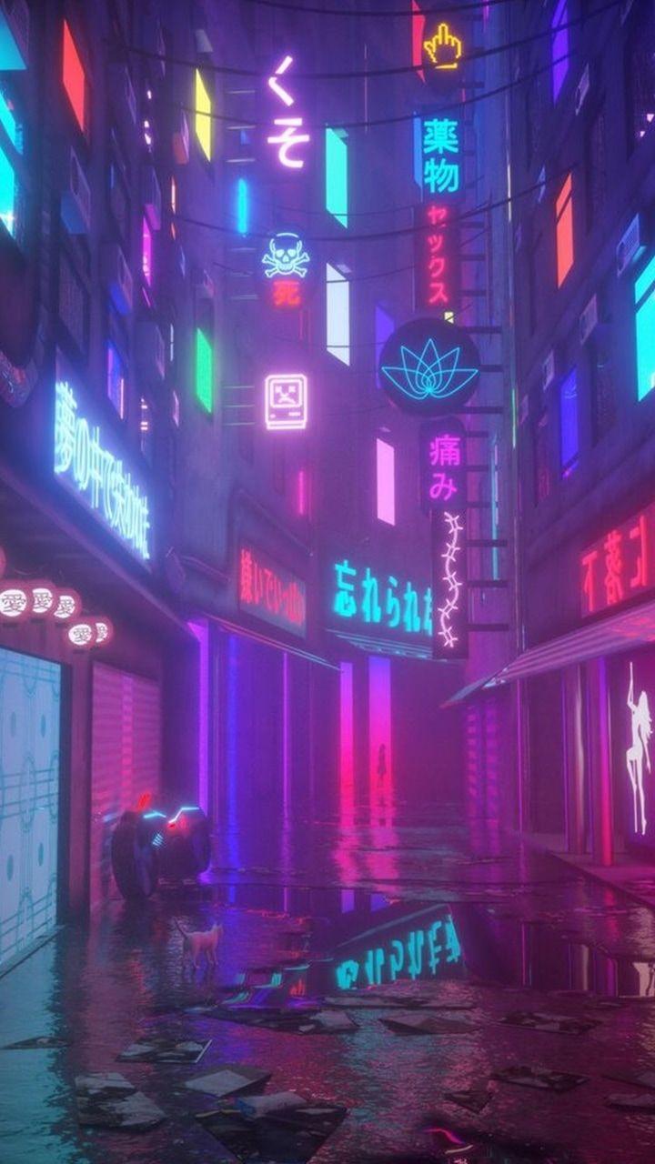 Neon City Aesthetic Wallpapers - Top Free Neon City Aesthetic 