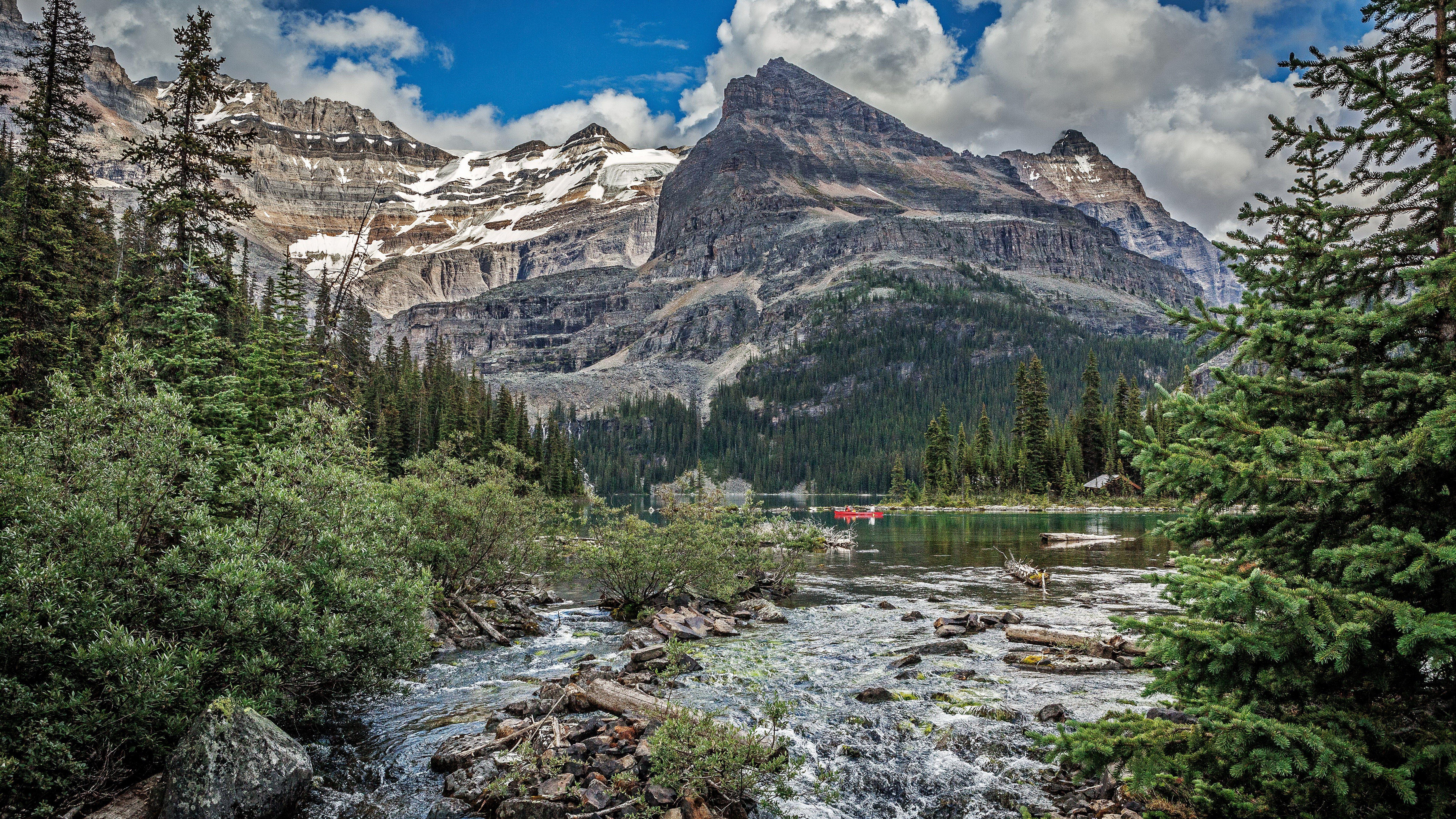 7680x4320 Mountain Stream Wallpaper Wallpaper For Desktop Background