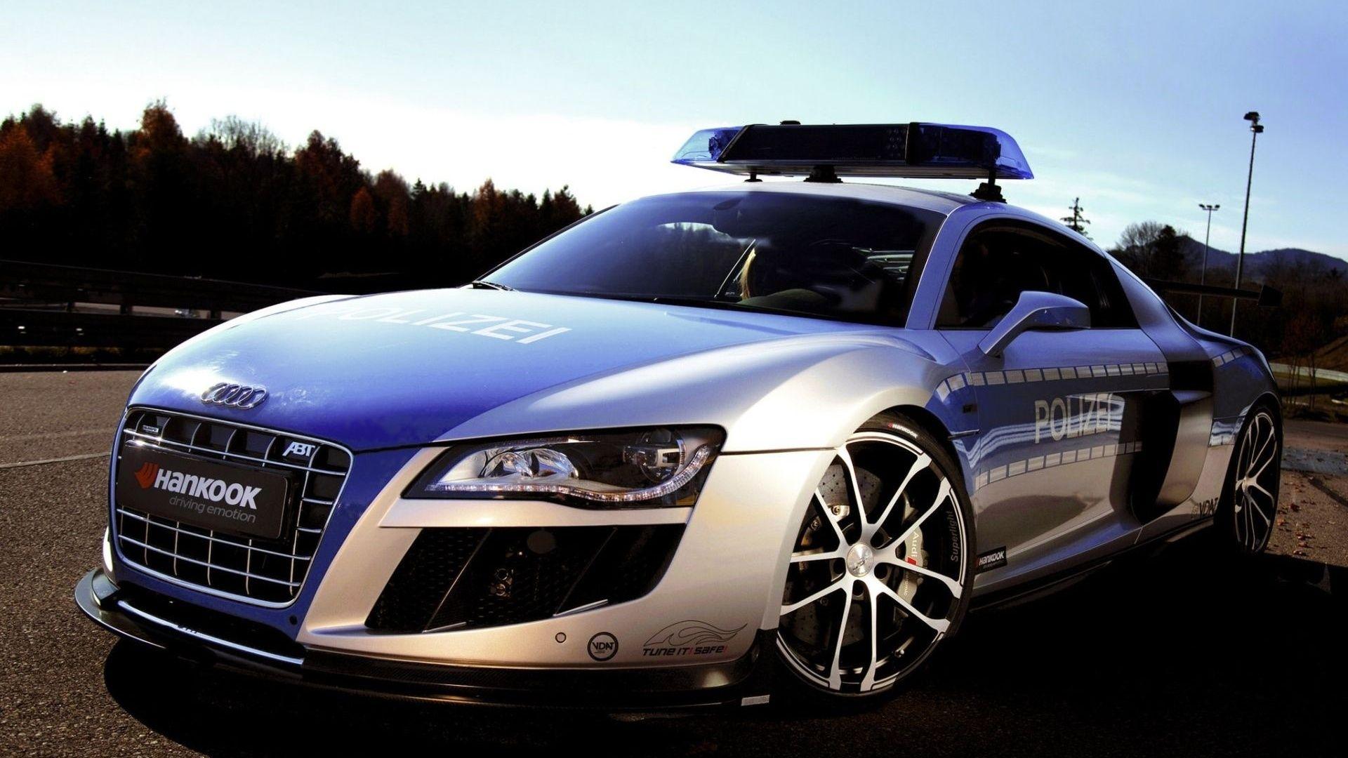 1920x1080 audi cop car modified sports car HD wallpaper