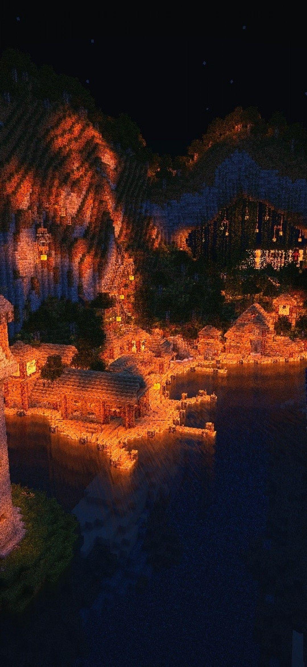 Minecraft Night Wallpapers - Top Free Minecraft Night Backgrounds - WallpaperAccess
