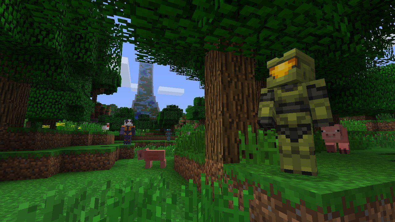 1280x720 Minecraft Skins HD Desktop Wallpaper